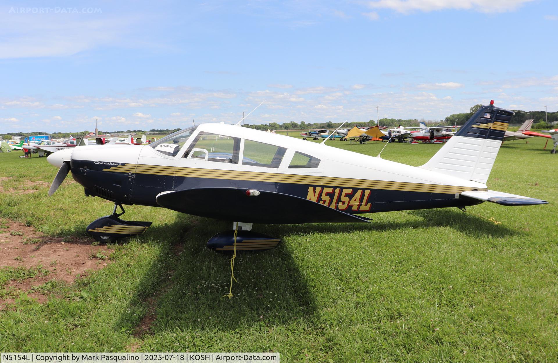 N5154L, 1967 Piper PA-28-180 C/N 28-4439, Piper PA-28-180