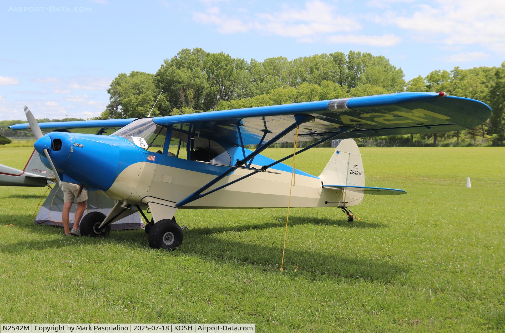 N2542M, 1946 Piper PA-12 Super Cruiser C/N 12-1031, Piper PA-12