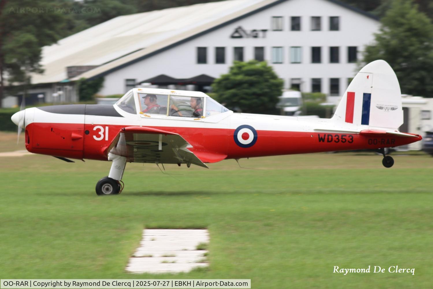 OO-RAR, De Havilland DHC-1 Chipmunk T.10 C/N C1/0291, OO-RAR at Keiheuvel fly-in.