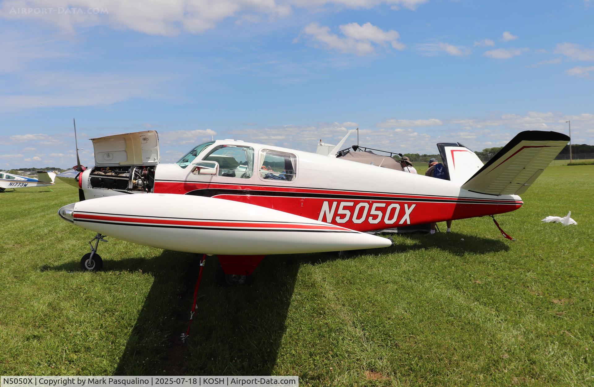 N5050X, 1952 Beech C35 Bonanza C/N D-3150, Beech C35
