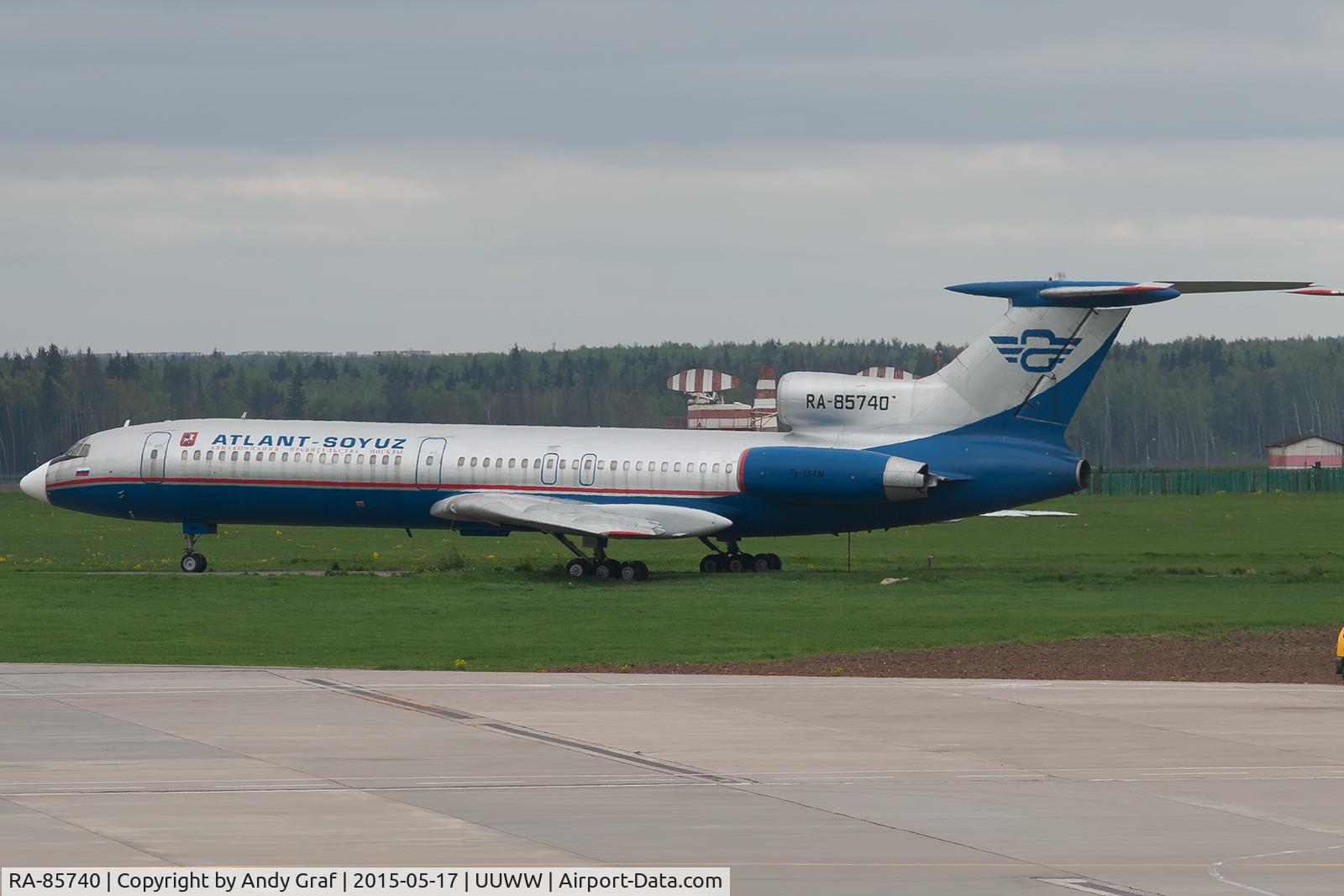 RA-85740, 1991 Tupolev Tu-154M C/N 91A895, Atlant Soyuz Tu154M