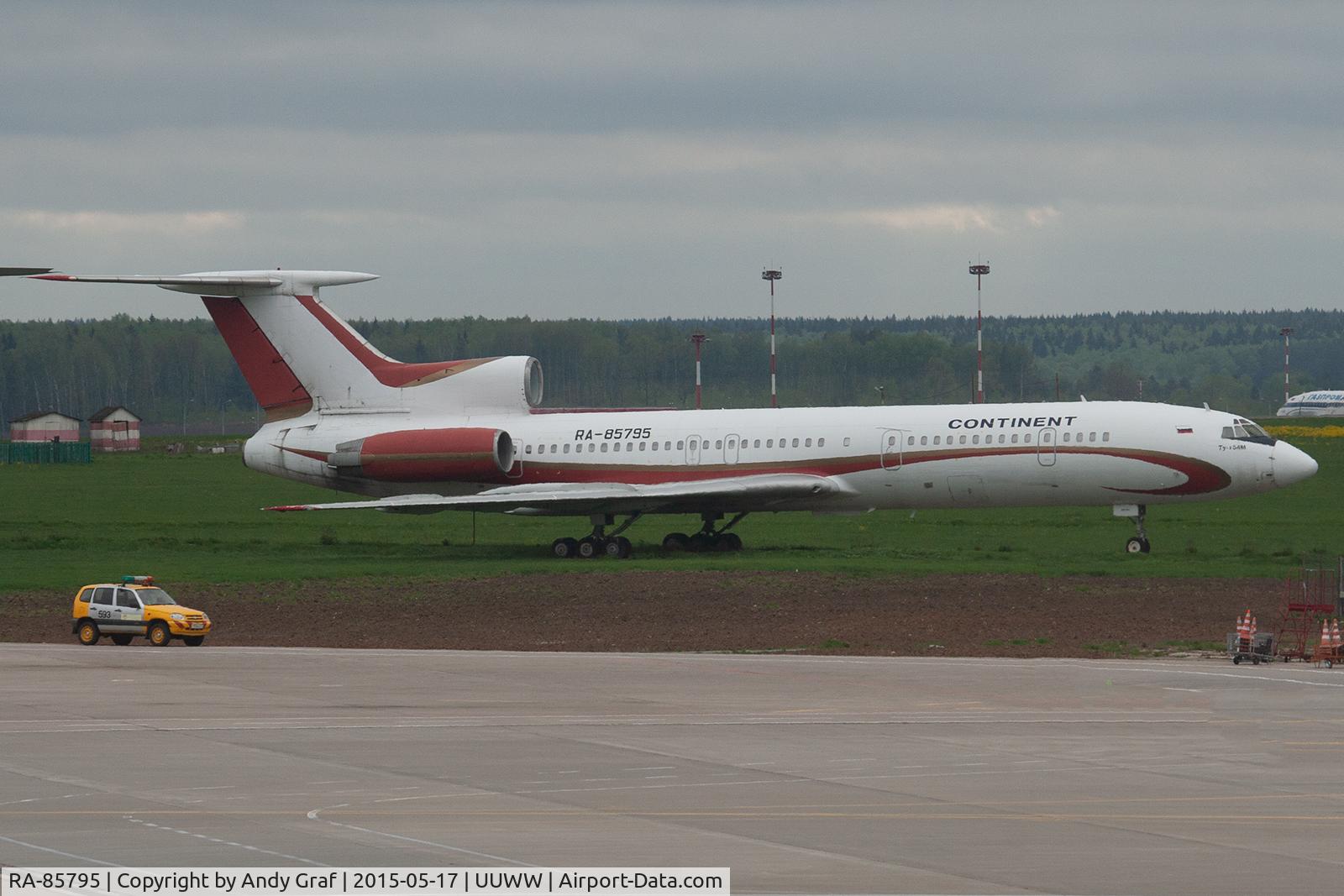 RA-85795, 1993 Tupolev Tu-154M C/N 93A979, Continent Tu154M