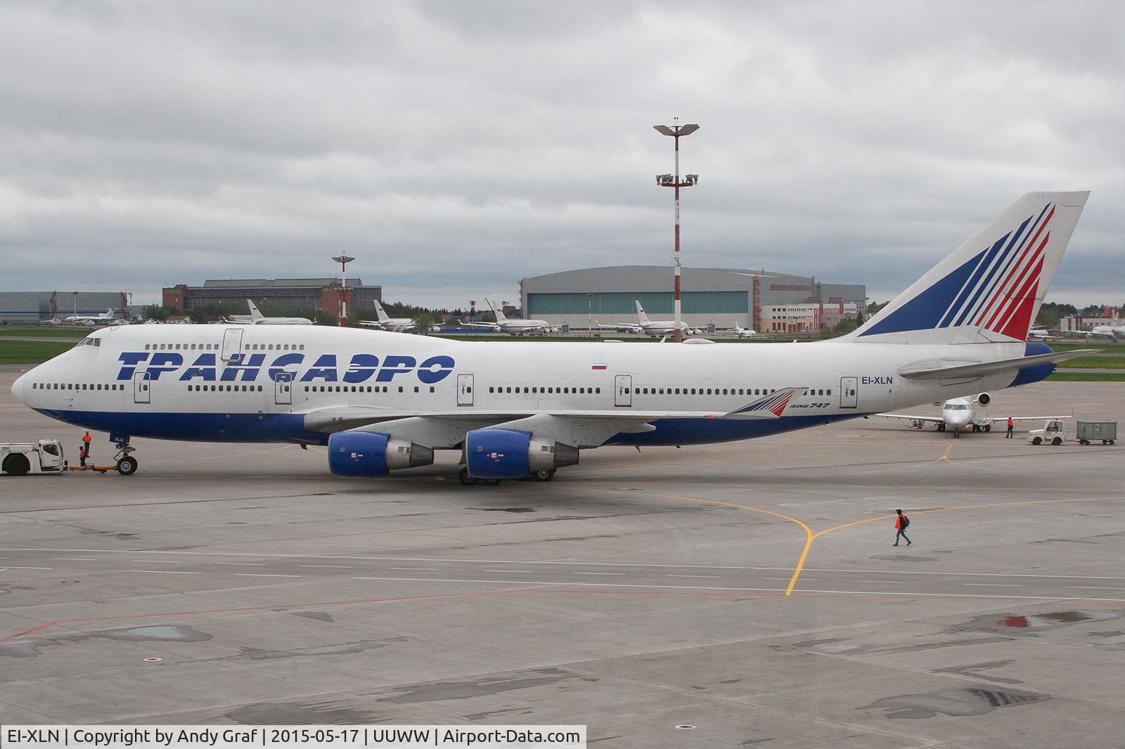 EI-XLN, 2001 Boeing 747-412 C/N 28029, Transaero 747-400
