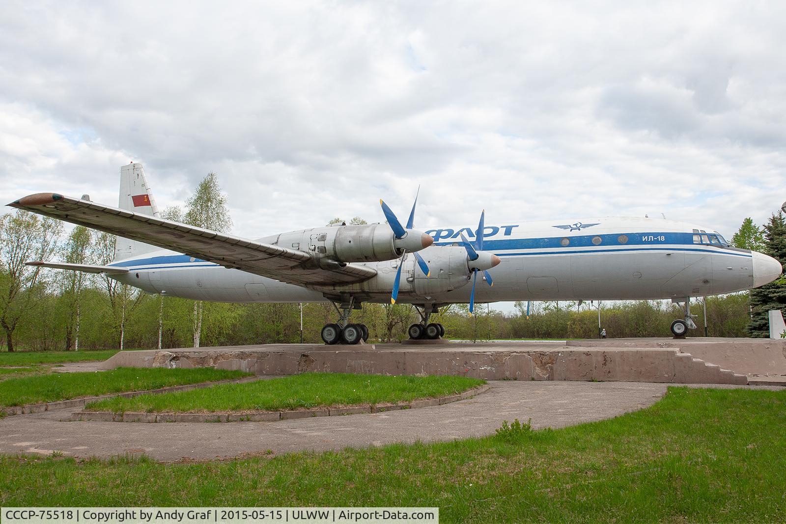 CCCP-75518, Ilyushin IL-18V C/N 183006601, Aeroflot IL-18
