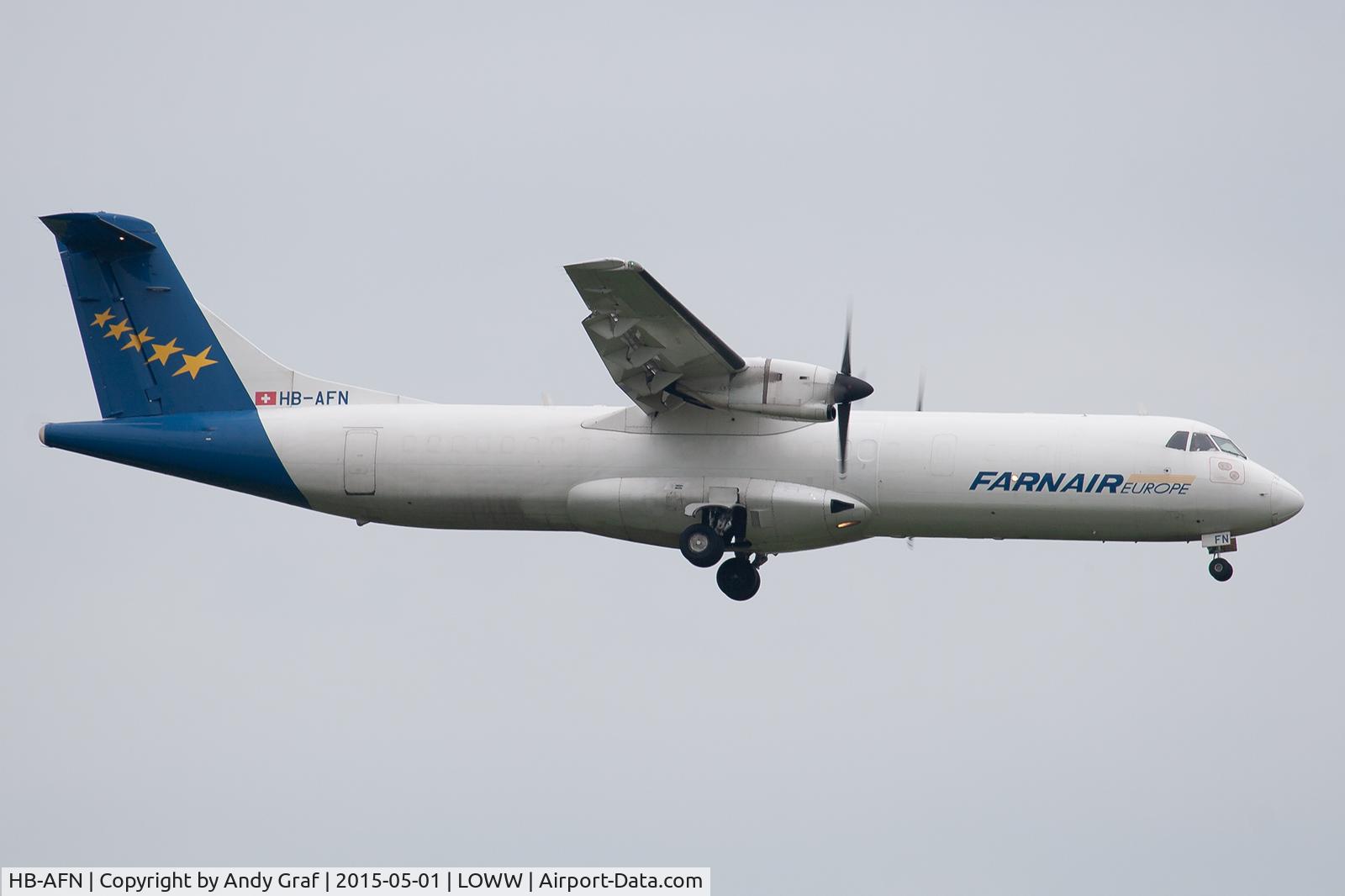HB-AFN, 1994 ATR 72-201 C/N 389, Farnair ATR72