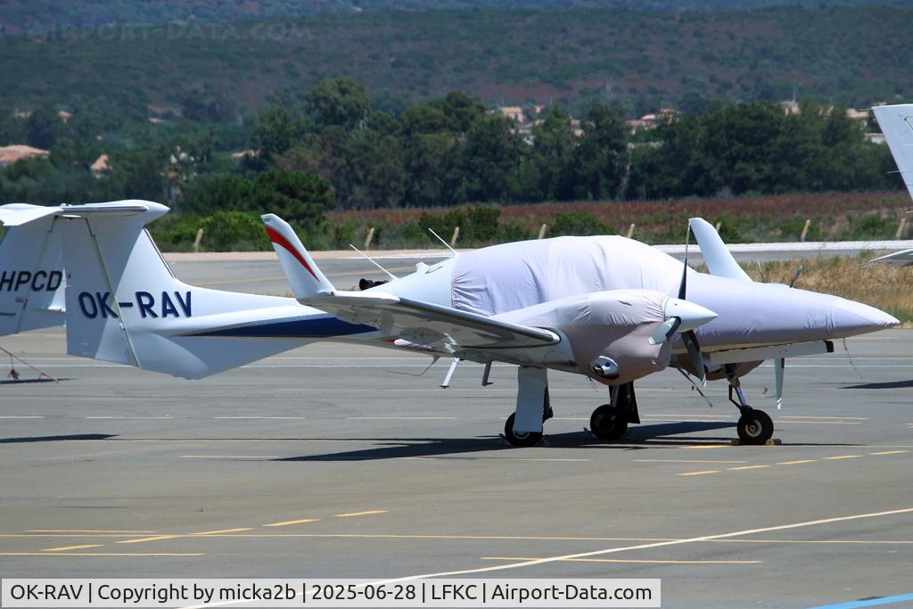 OK-RAV, 2018 Diamond DA-42 NG Twin Star Twin Star C/N 42.N320, Parked