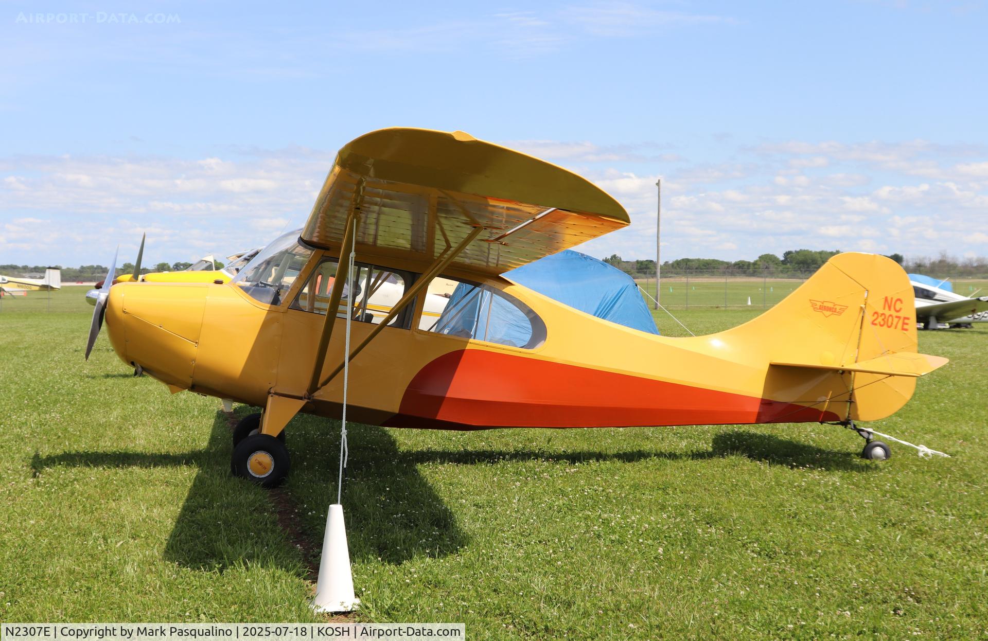 N2307E, 1946 Aeronca 7AC Champion C/N 7AC-5882, Aeronca 7AC