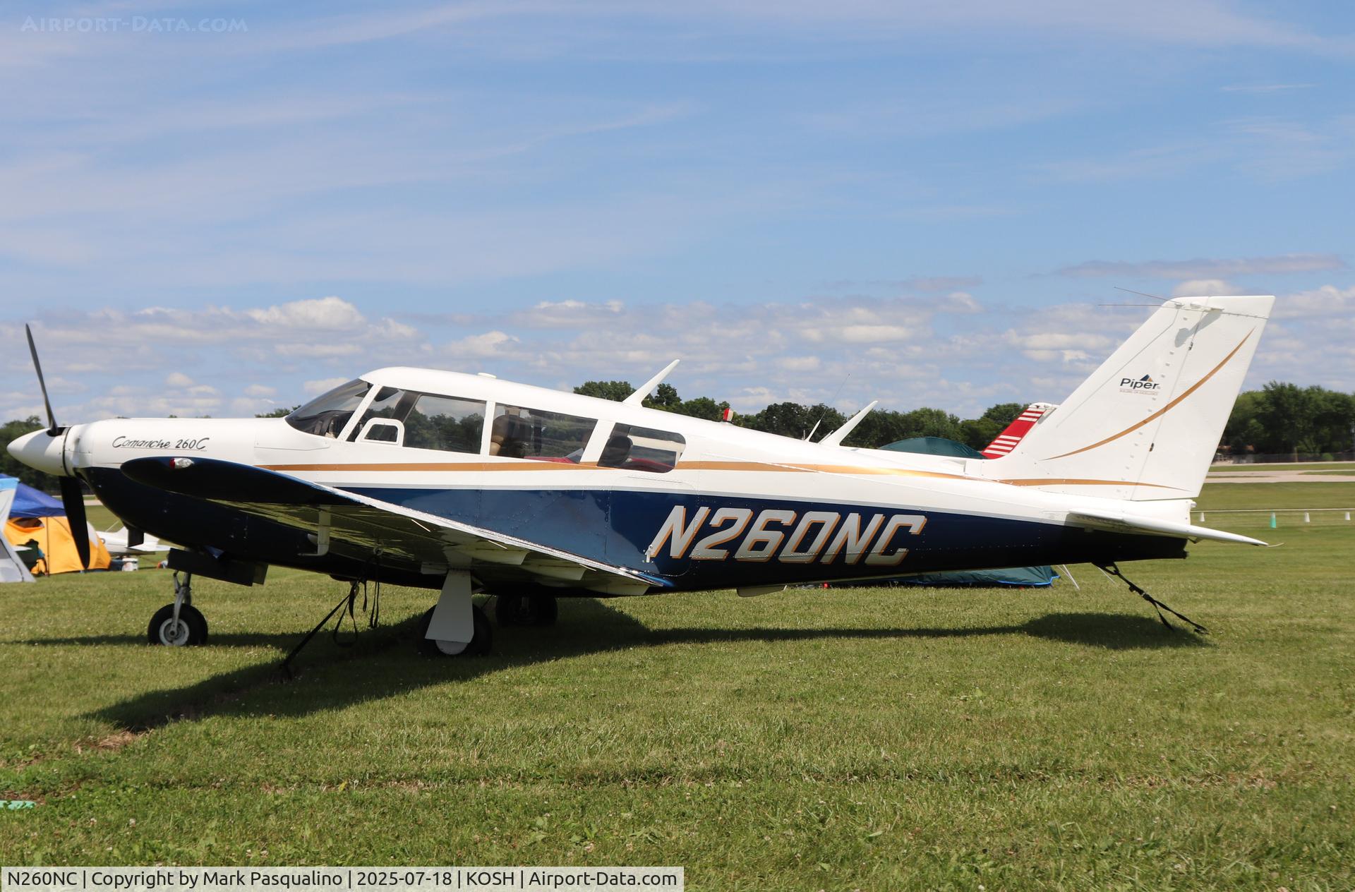 N260NC, 1969 Piper PA-24-260 Comanche C/N 24-4855, Piper PA-24-260
