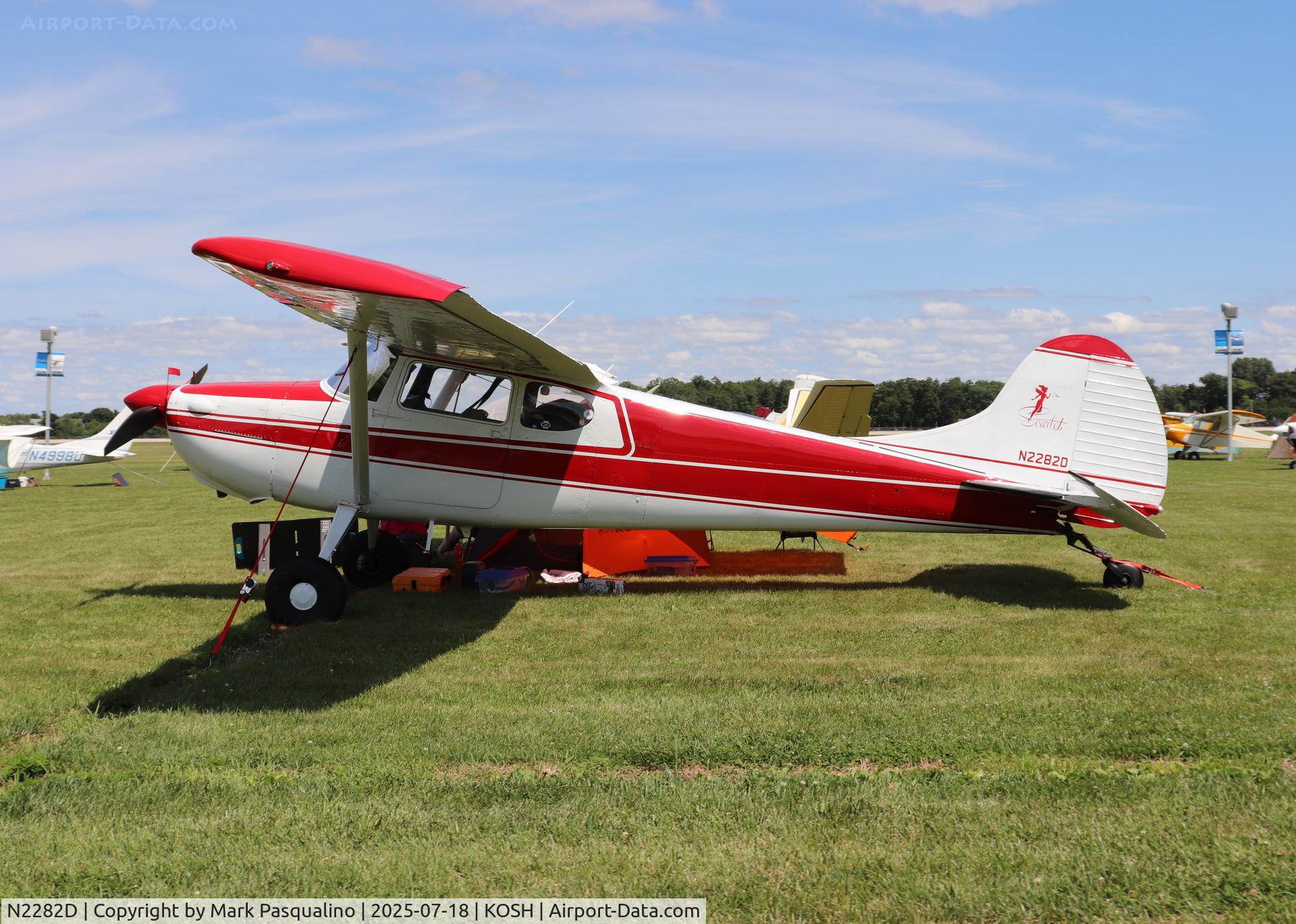N2282D, 1952 Cessna 170B C/N 20434, Cessna 170B