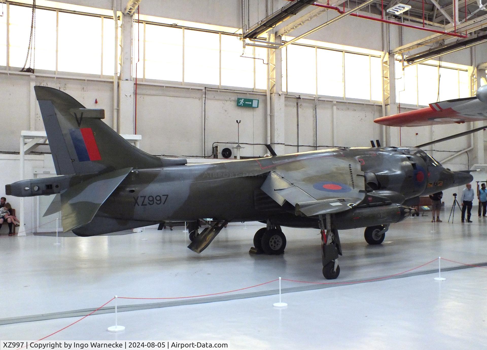 XZ997, British Aerospace Harrier GR.3 C/N 712220, Hawker Siddeley Harrier GR3 at the RAF Museum Cosford