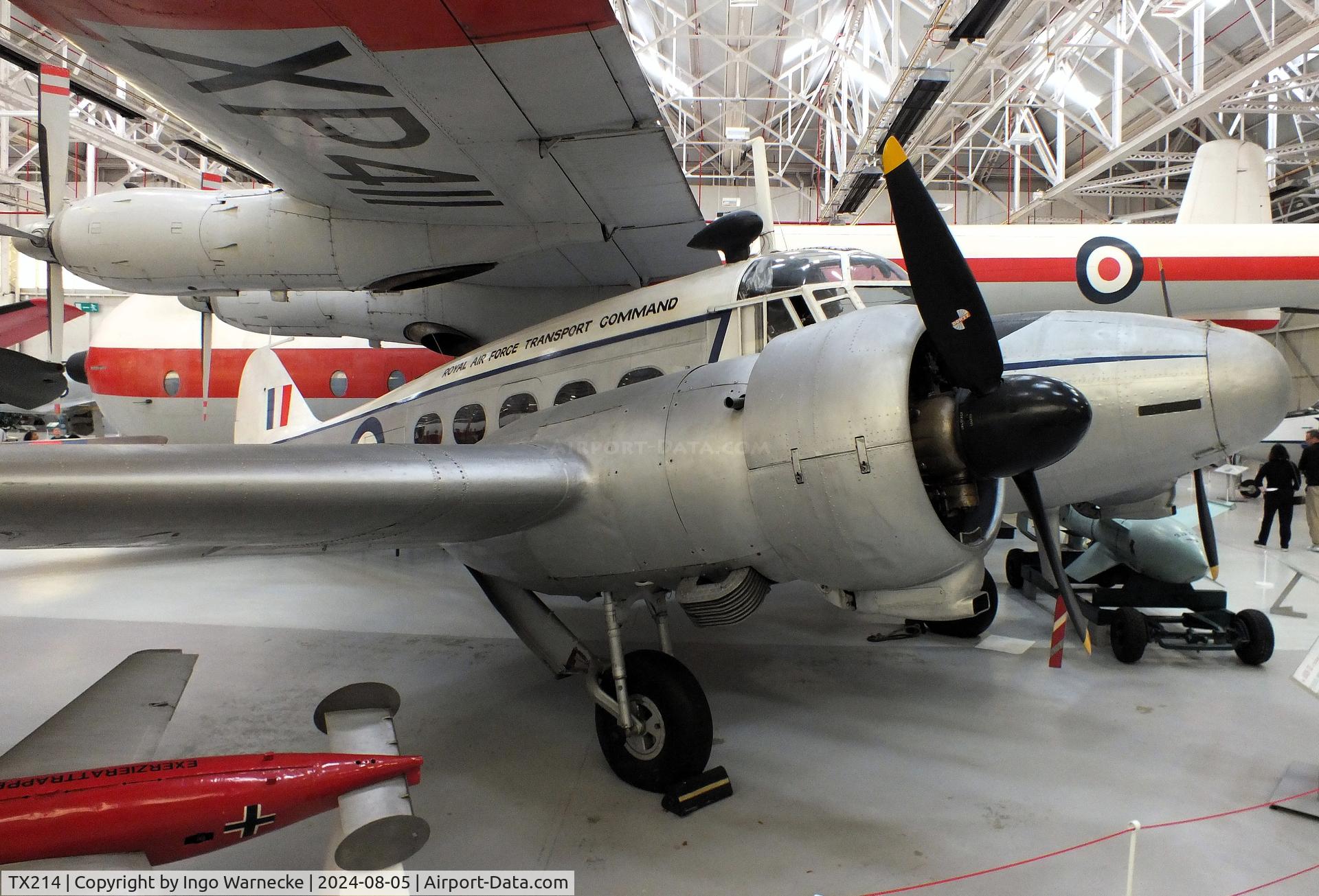 TX214, Avro 652A Anson C.19 C/N 33786, Avro Anson C19 at the RAF Museum Cosford
