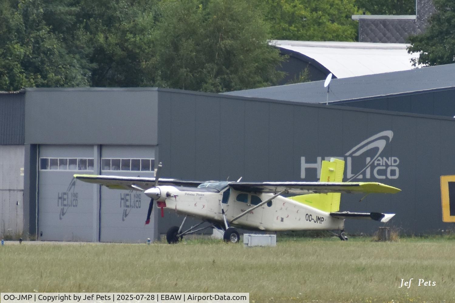 OO-JMP, 1986 Pilatus PC-6/B2-H4 Turbo Porter C/N 848, At Antwerp Airport.