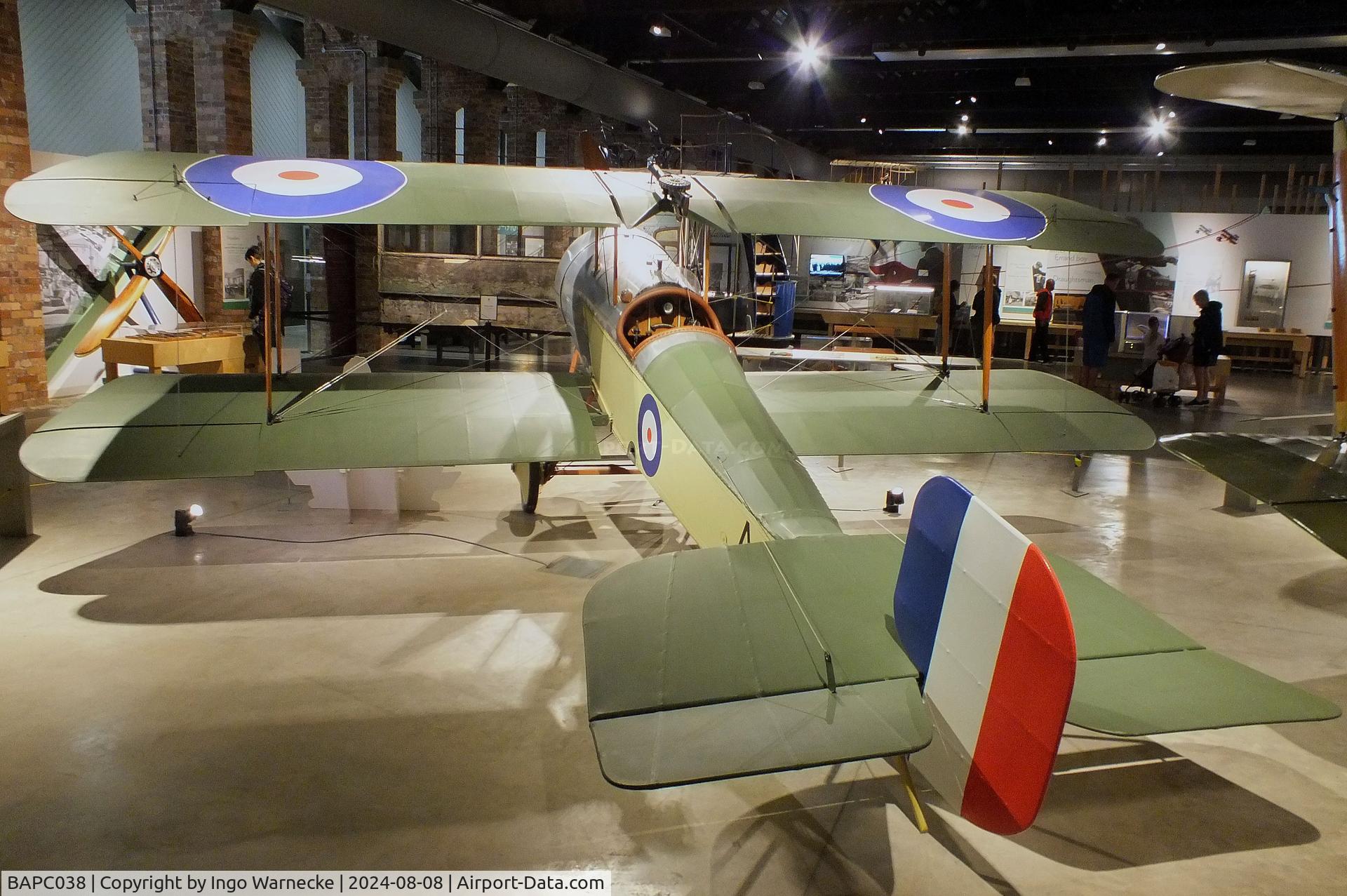 BAPC038, 1962 Bristol Scout D Replica C/N BAPC.038, Bristol Scout D replica (built by RAF apprentices) at Aerospace Bristol