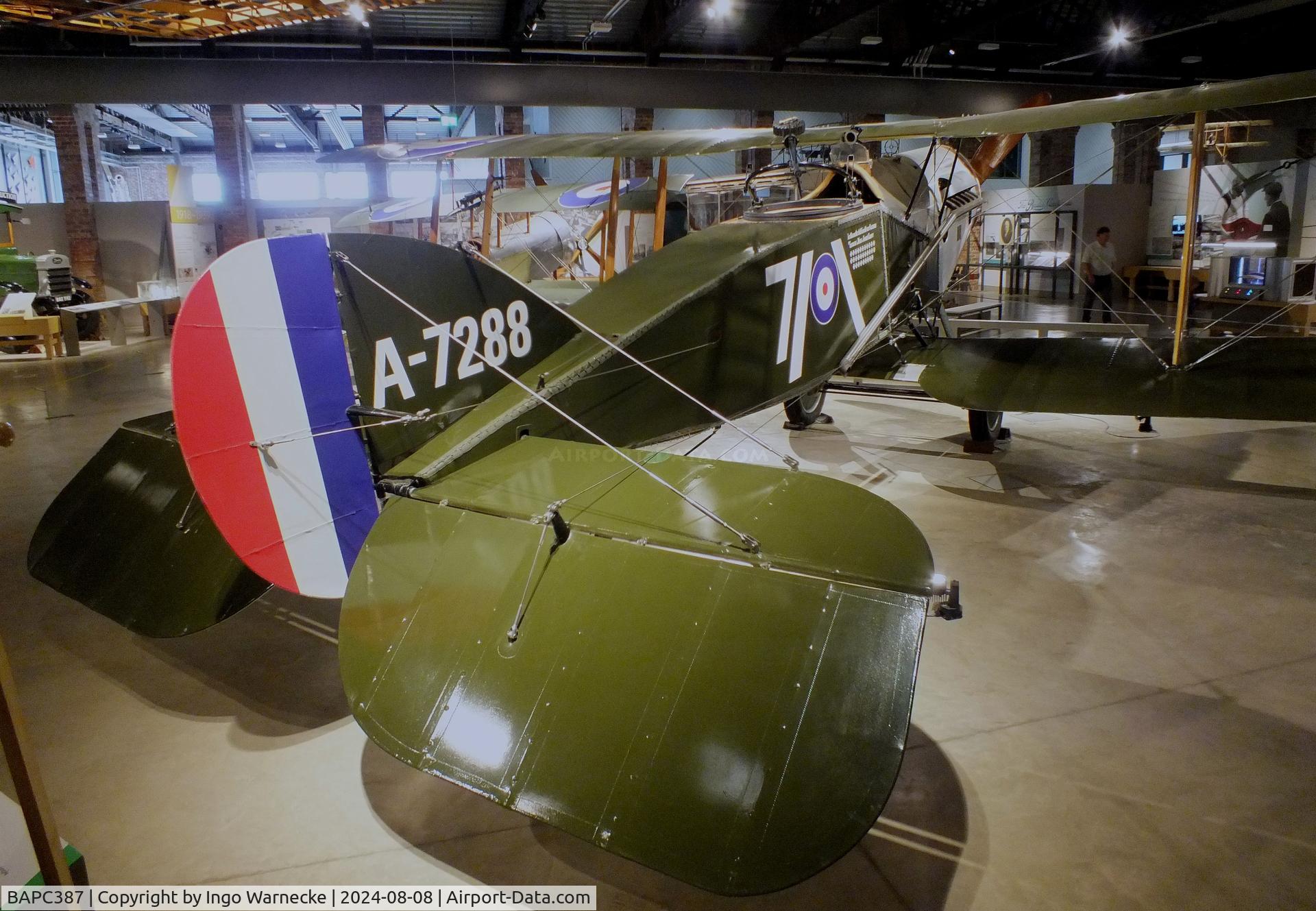 BAPC387, 2010 Airbus/Rolls-Royce Bristol F.2B Fighter replica C/N 01, Airbus/Rolls-Royce/GKN Bristol F.2B Fighter replica at Aerospace Bristol