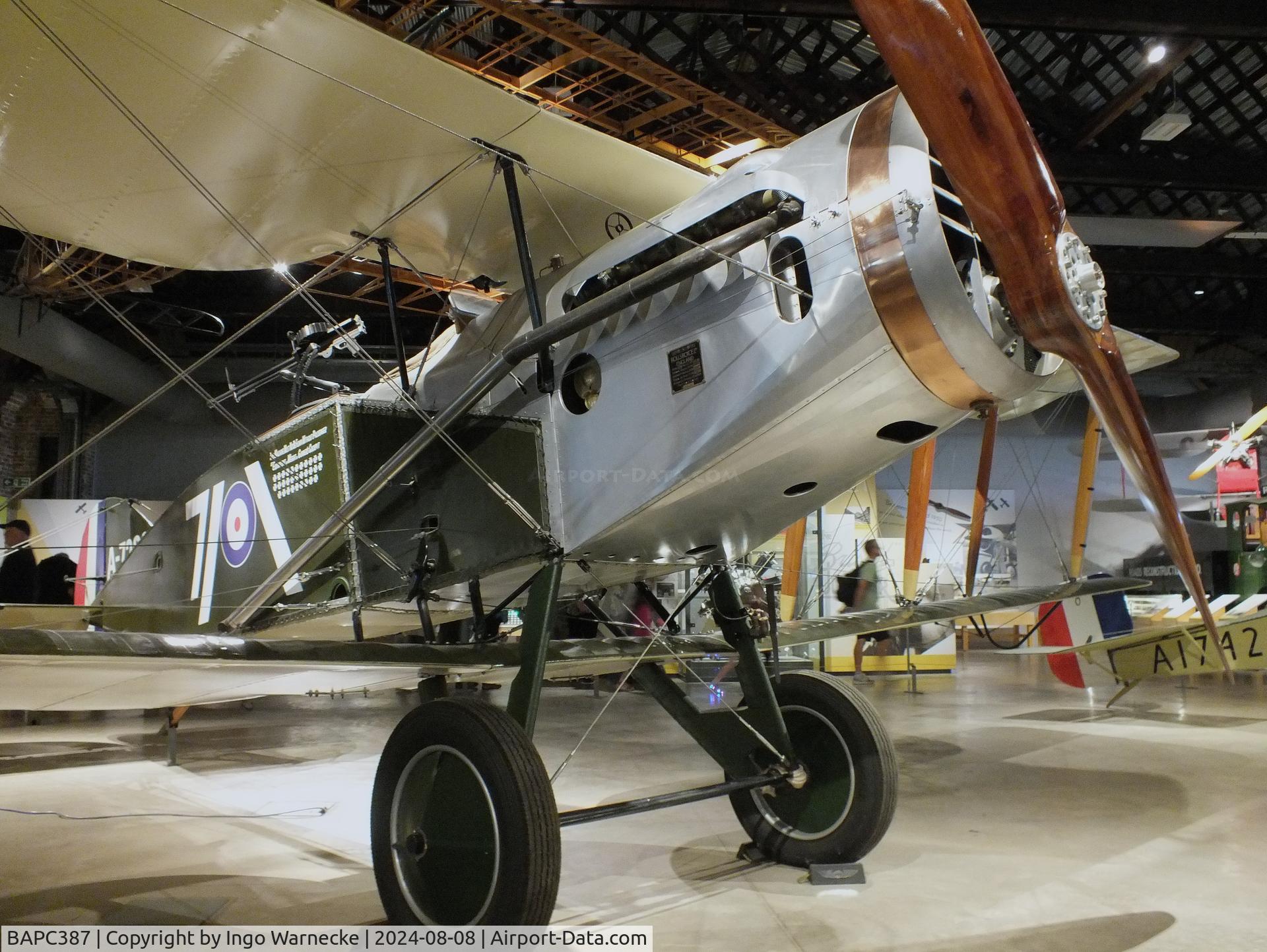 BAPC387, 2010 Airbus/Rolls-Royce Bristol F.2B Fighter replica C/N 01, Airbus/Rolls-Royce/GKN Bristol F.2B Fighter replica at Aerospace Bristol