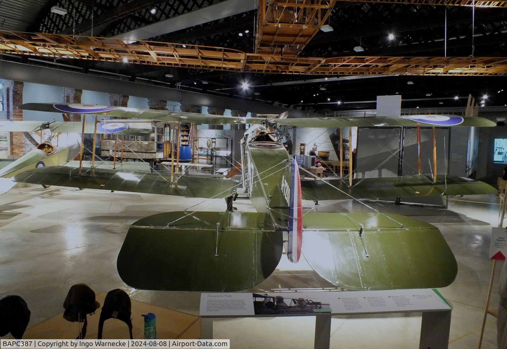 BAPC387, 2010 Airbus/Rolls-Royce Bristol F.2B Fighter replica C/N 01, Airbus/Rolls-Royce/GKN Bristol F.2B Fighter replica at Aerospace Bristol