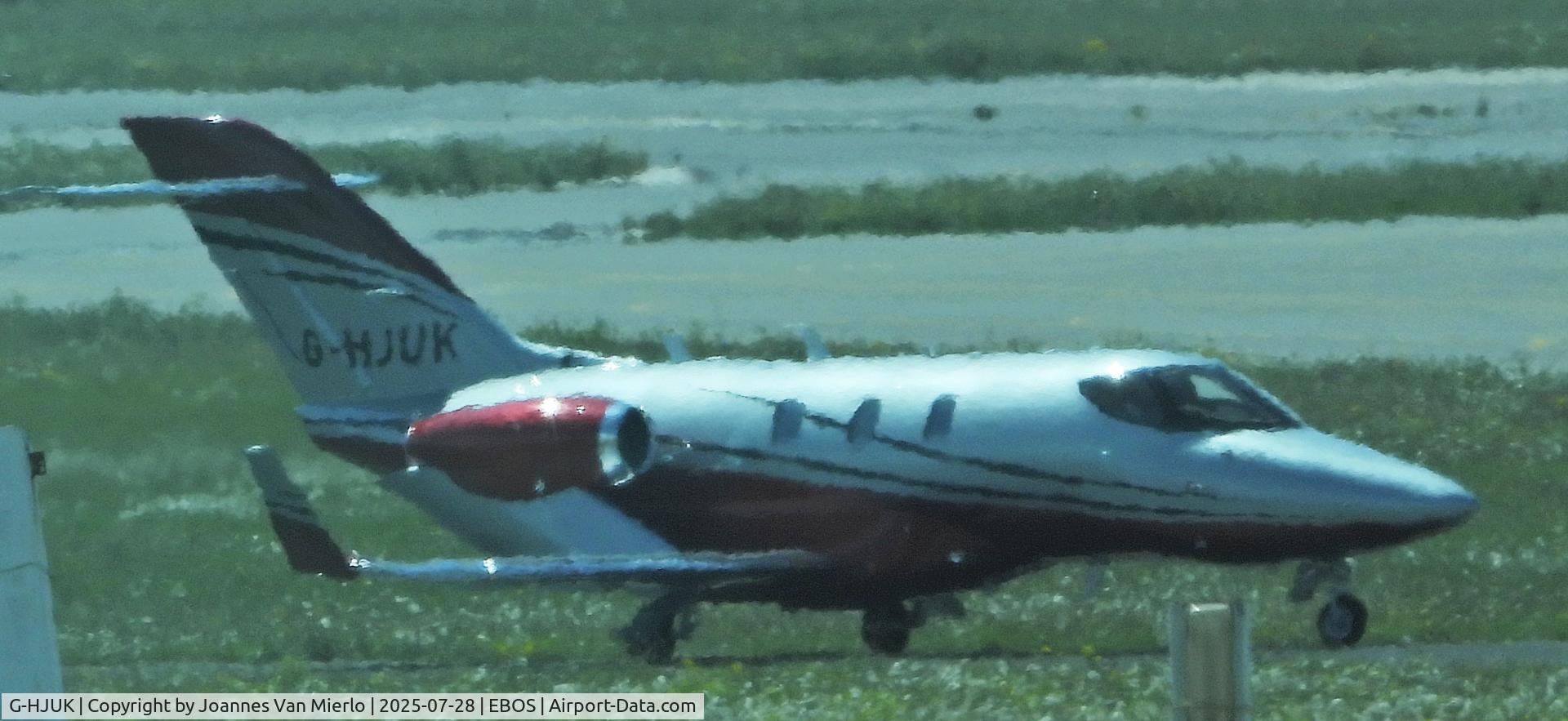 G-HJUK, Honda Aircraft HA420 C/N 42000056, Ostend