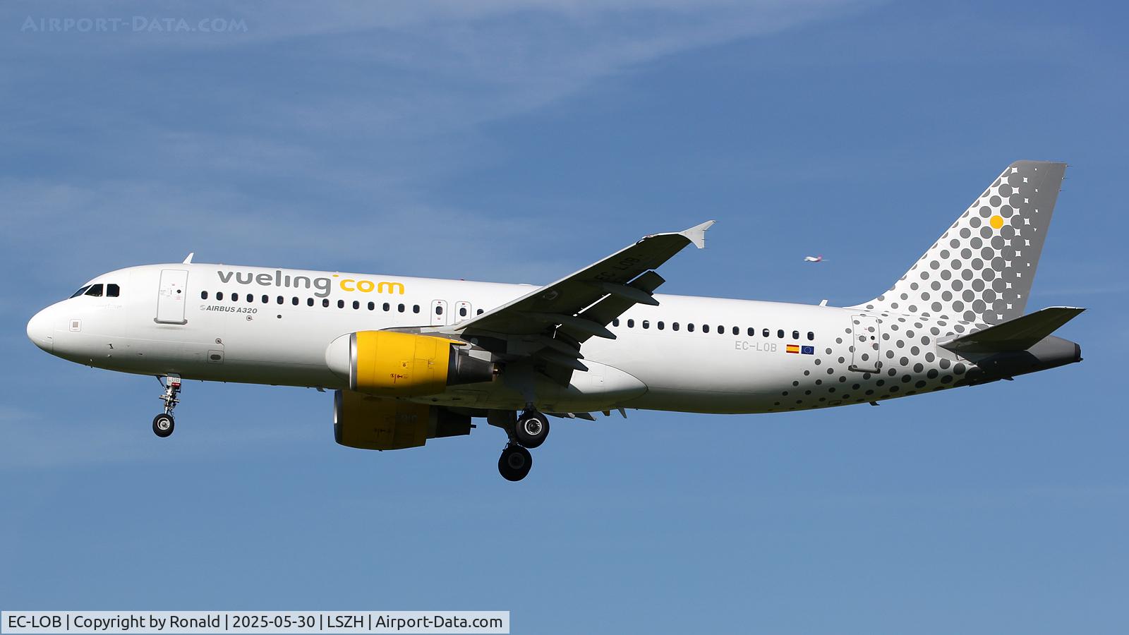 EC-LOB, 2011 Airbus A320-214 C/N 4849, at zrh