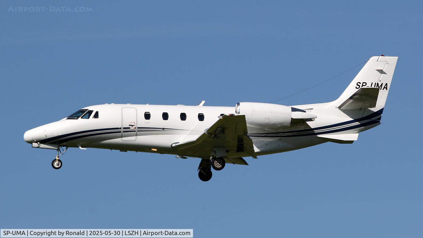 SP-UMA, 2008 Cessna Citation Excel C/N 560-5784, at zrh