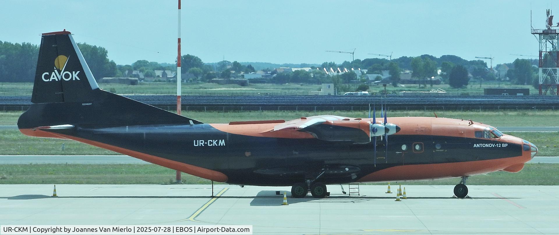 UR-CKM, 1972 Antonov An-12BP C/N 02348207, Ostend