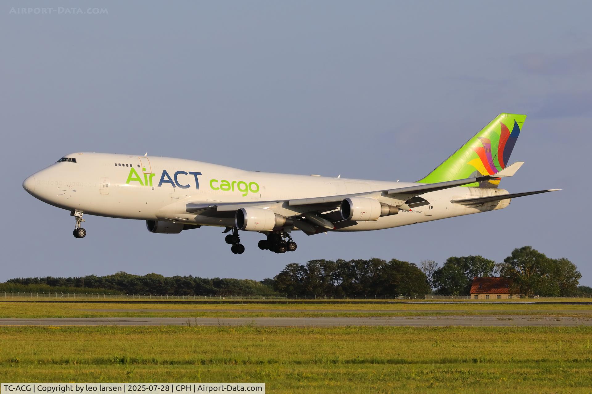 TC-ACG, 1992 Boeing 747-481(BDSF) C/N 25641, Copenhagen 28.7.2025
