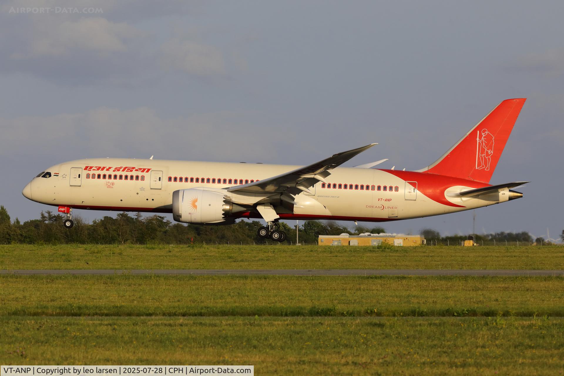 VT-ANP, 2013 Boeing 787-8 Dreamliner C/N 36287, Copenhagen28.7.2025