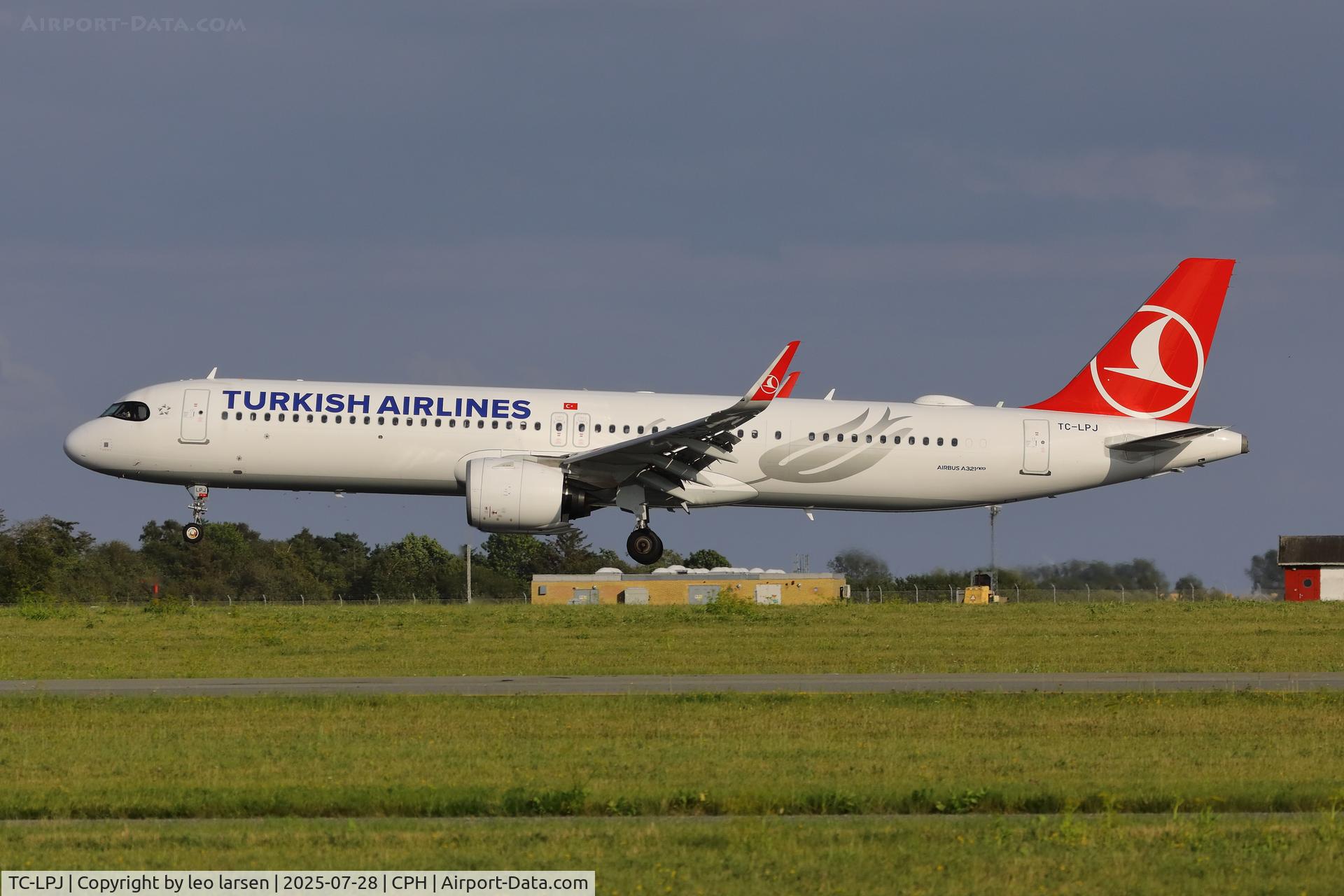 TC-LPJ, 2024 Airbus A321-271 NX C/N 11976, Copenhagen 28.7.2025