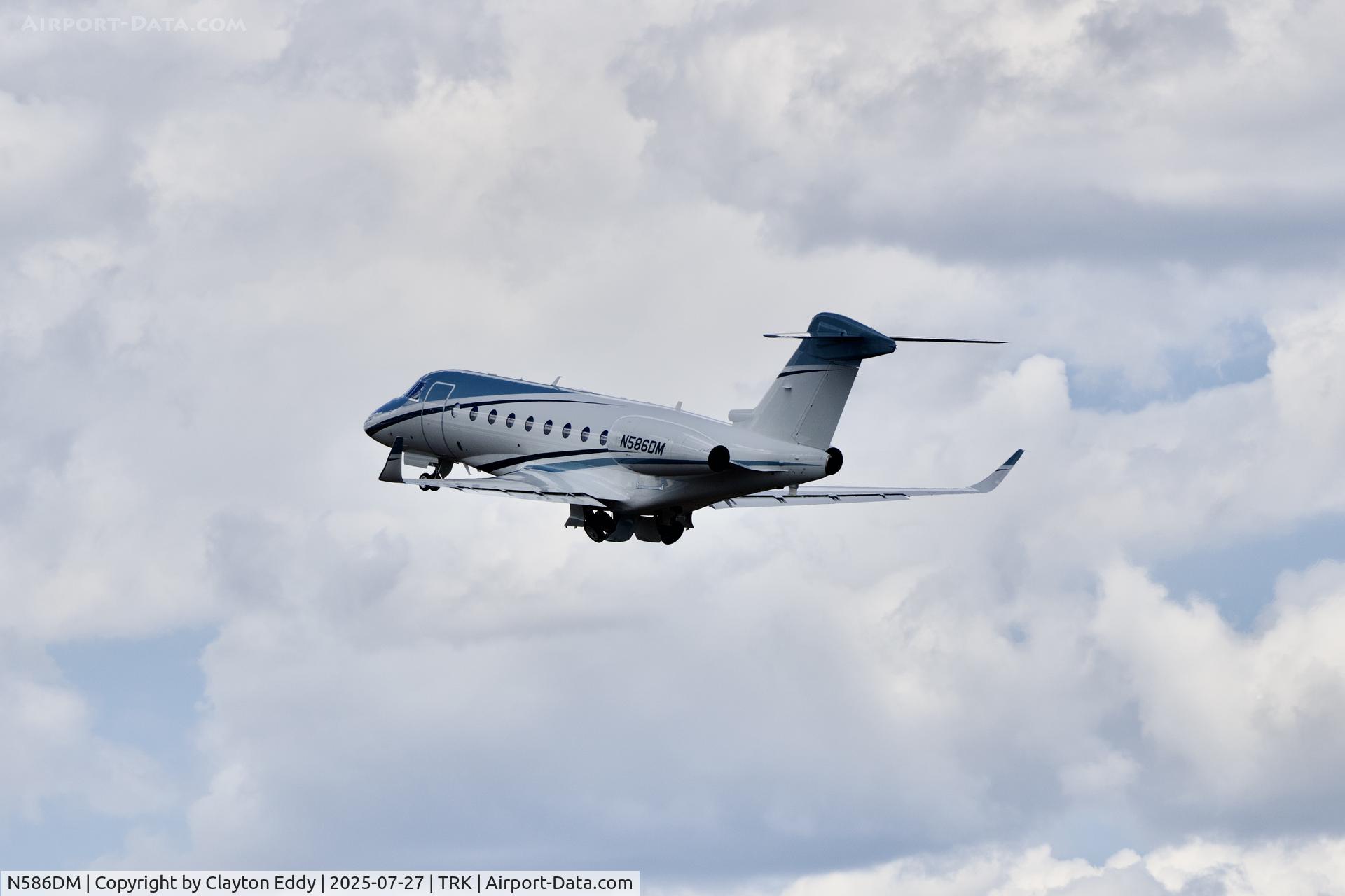 N586DM, 2024 IAI - Israel Aircraft Industries Gulfstream G280 C/N 2289, Truckee Tahoe airport in California 2025