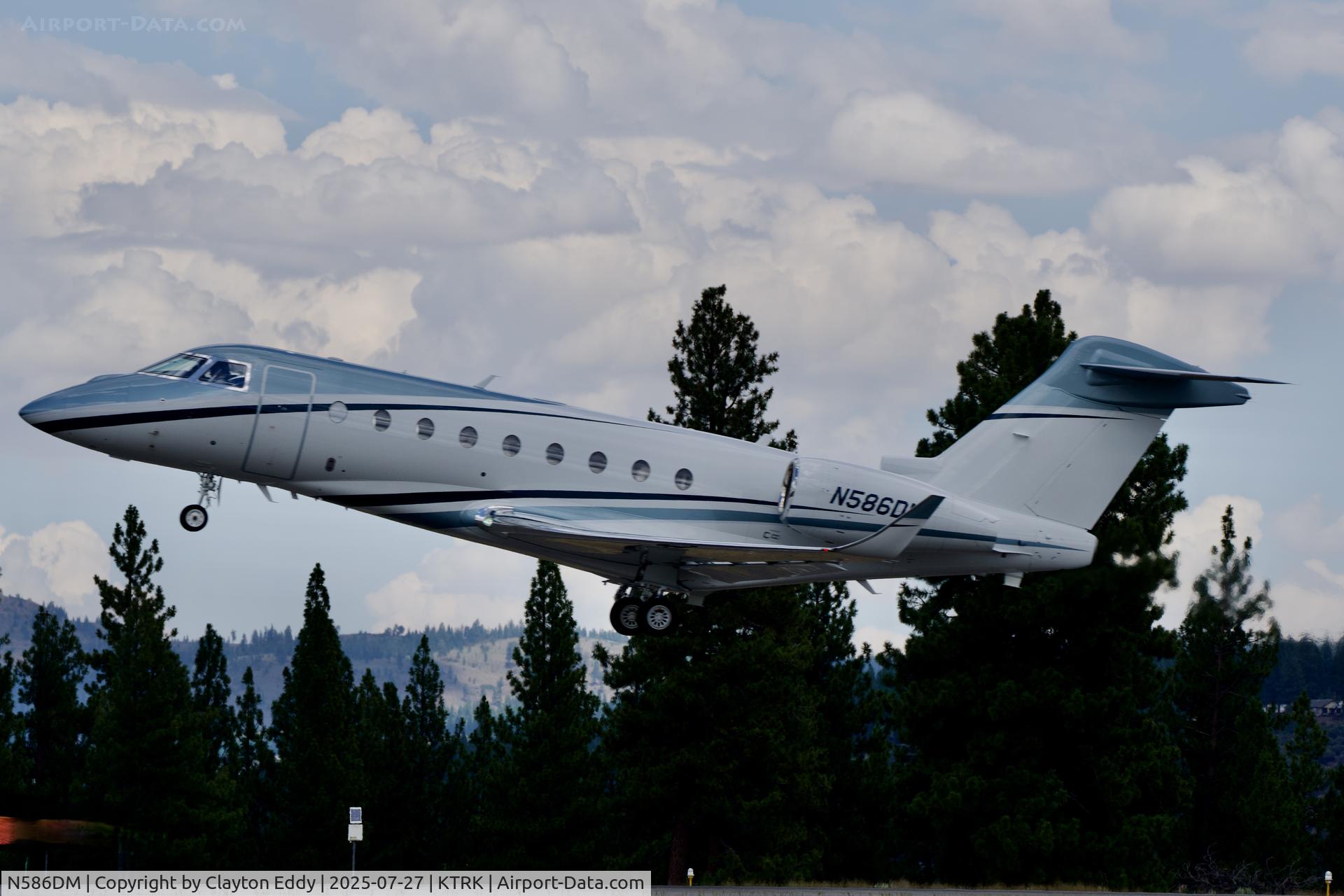 N586DM, 2024 IAI - Israel Aircraft Industries Gulfstream G280 C/N 2289, Truckee Tahoe airport in California 2025
