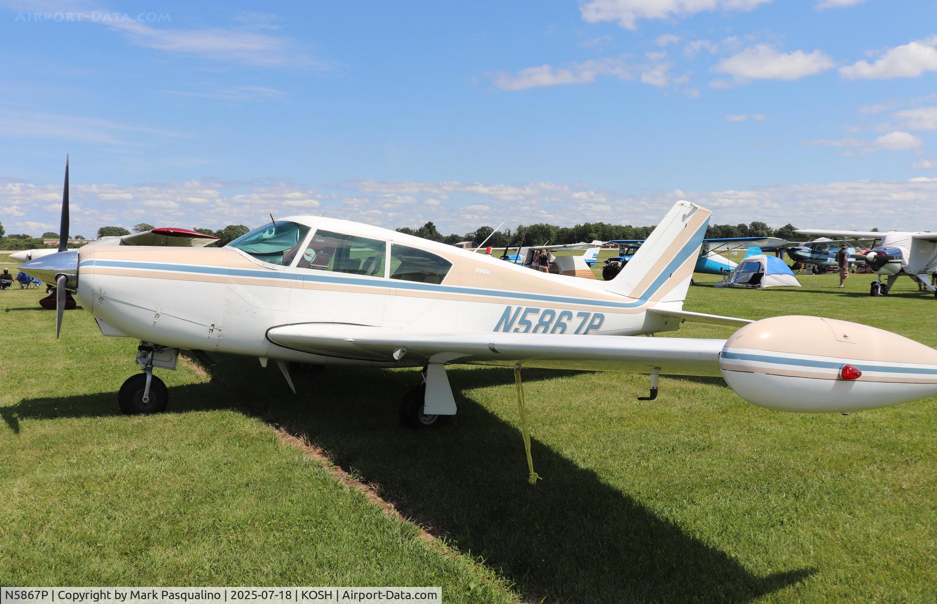 N5867P, 1959 Piper PA-24-250 Comanche C/N 24-950, Piper PA-24-250