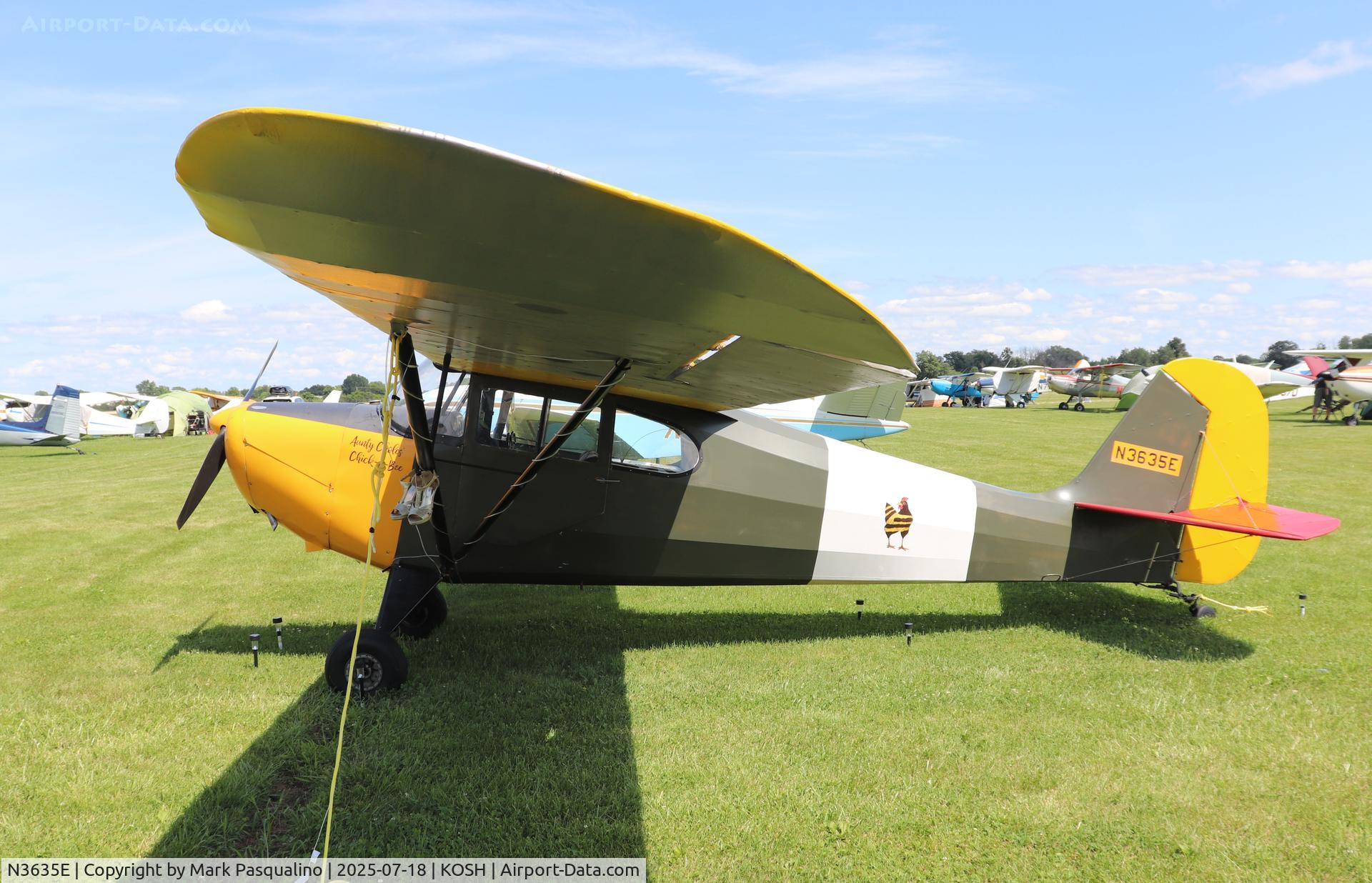 N3635E, 1947 Aeronca 11AC Chief C/N 11AC-1831, Aeronca 11AC