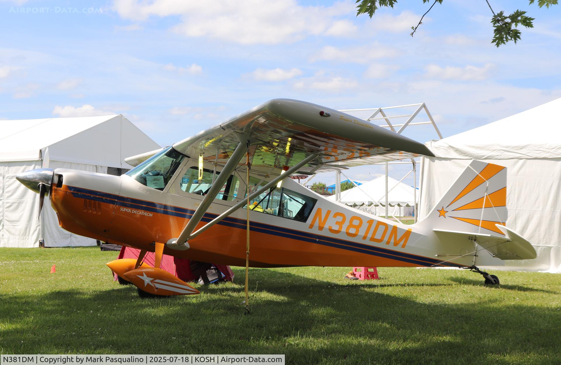 N381DM, 2000 American Champion 8KCAB Decathlon C/N 865-2000, American Champion 8KCAB