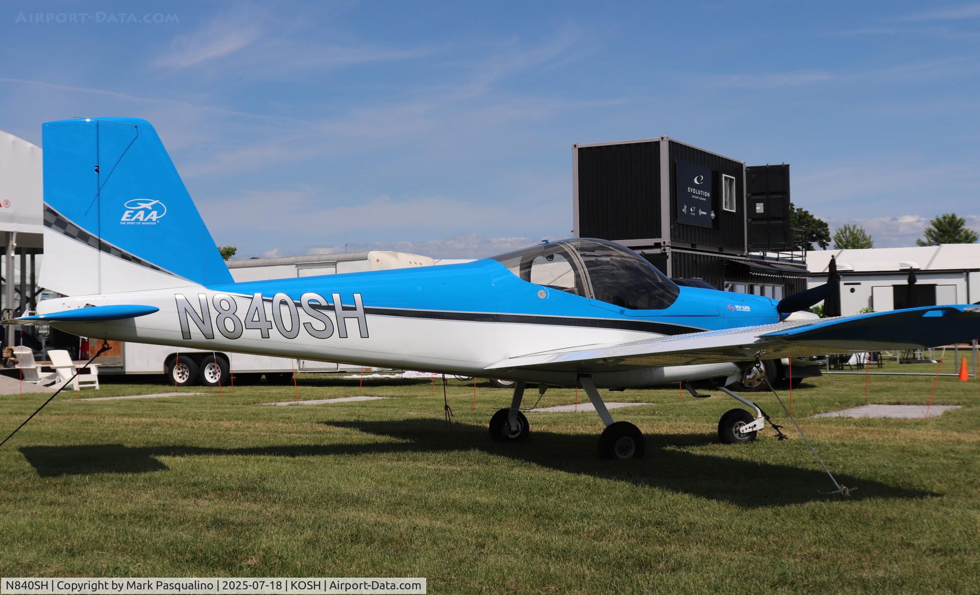 N840SH, 2020 Vans RV-12IS C/N 12087, Vans RV-12IS