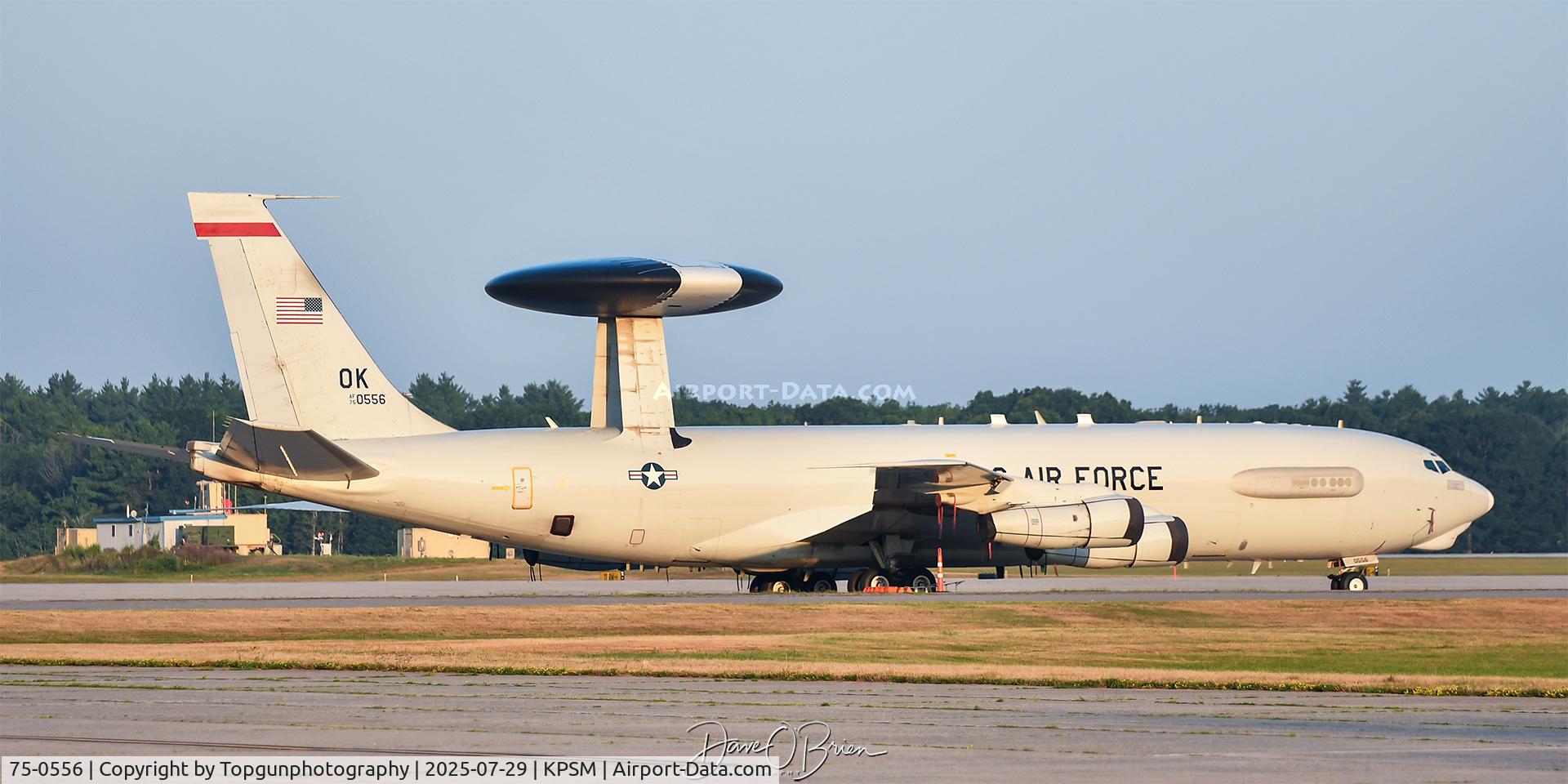 75-0556, 1975 Boeing E-3B Sentry C/N 21047, SHUCK88