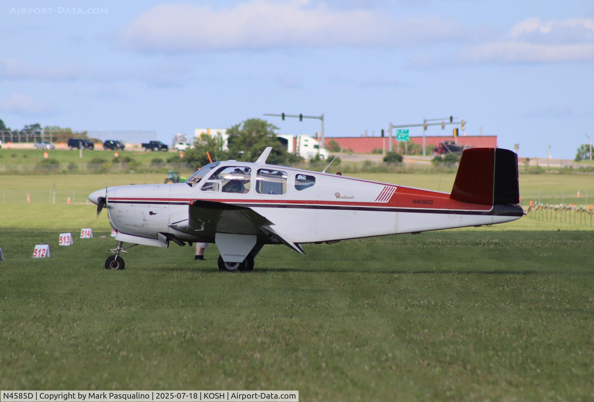 N4585D, 1956 Beech G35 Bonanza C/N D-4752, Beech G35