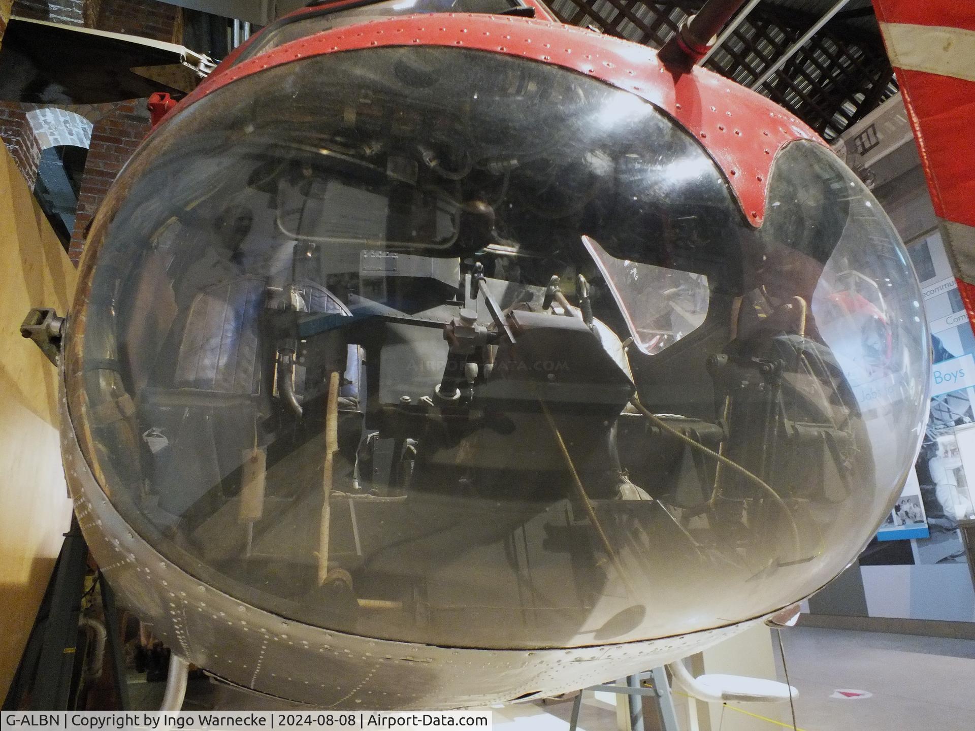 G-ALBN, Bristol 173 Mk.1 C/N 12871, Bristol 173 first prototype at Aerospace Bristol #c