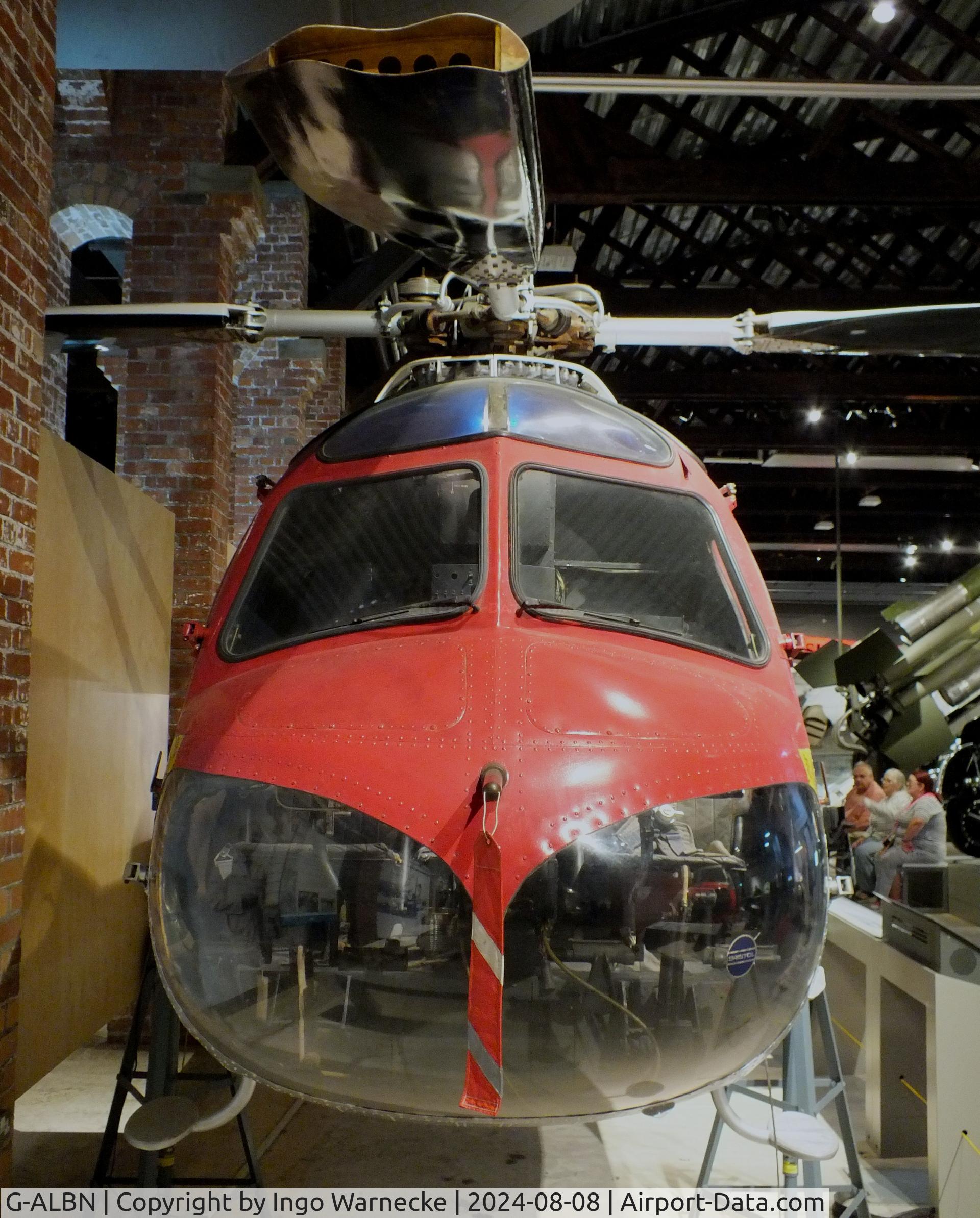 G-ALBN, Bristol 173 Mk.1 C/N 12871, Bristol 173 first prototype at Aerospace Bristol