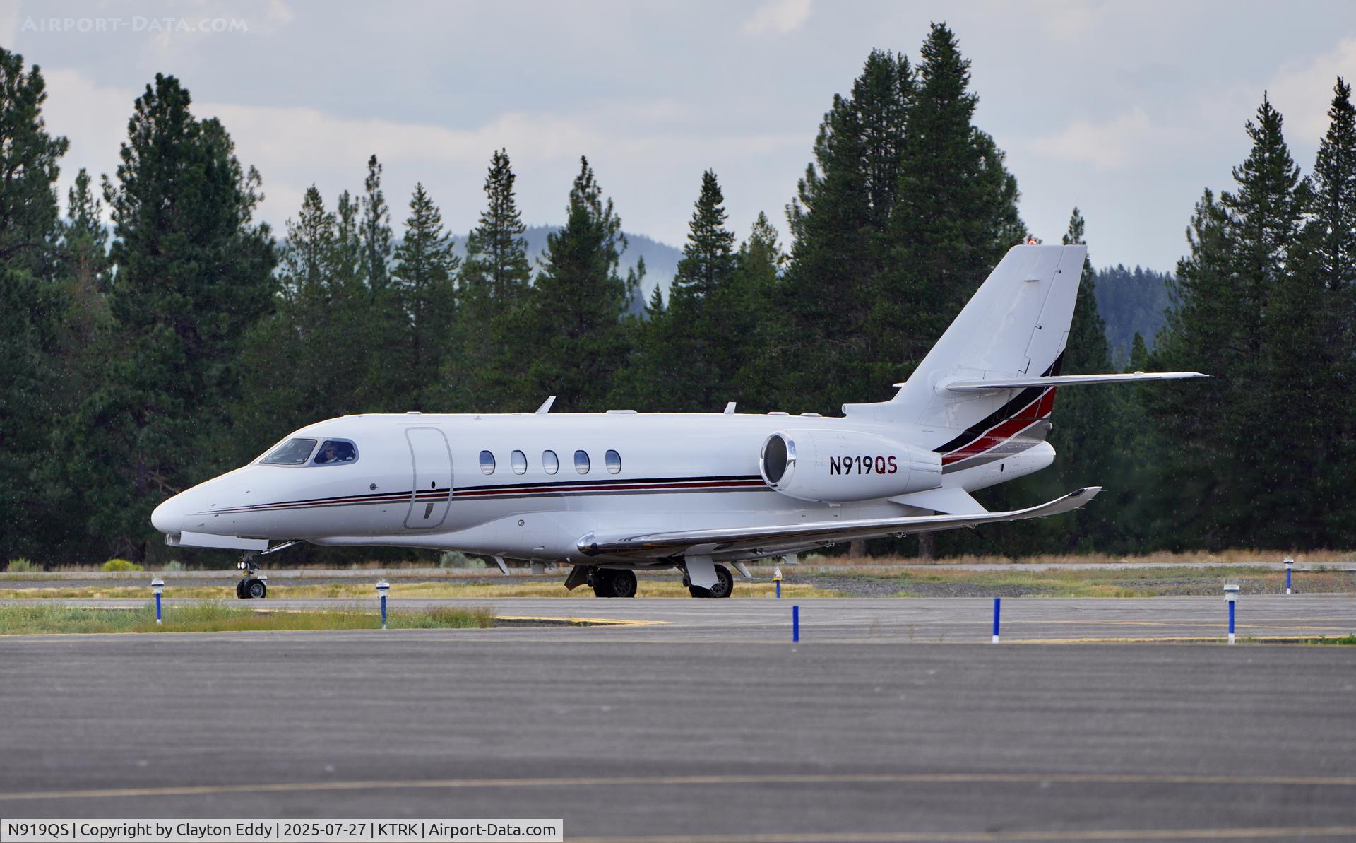 N919QS, 2003 Cessna 750 Citation X C/N 750-0224, Truckee Tahoe airport in California 2025