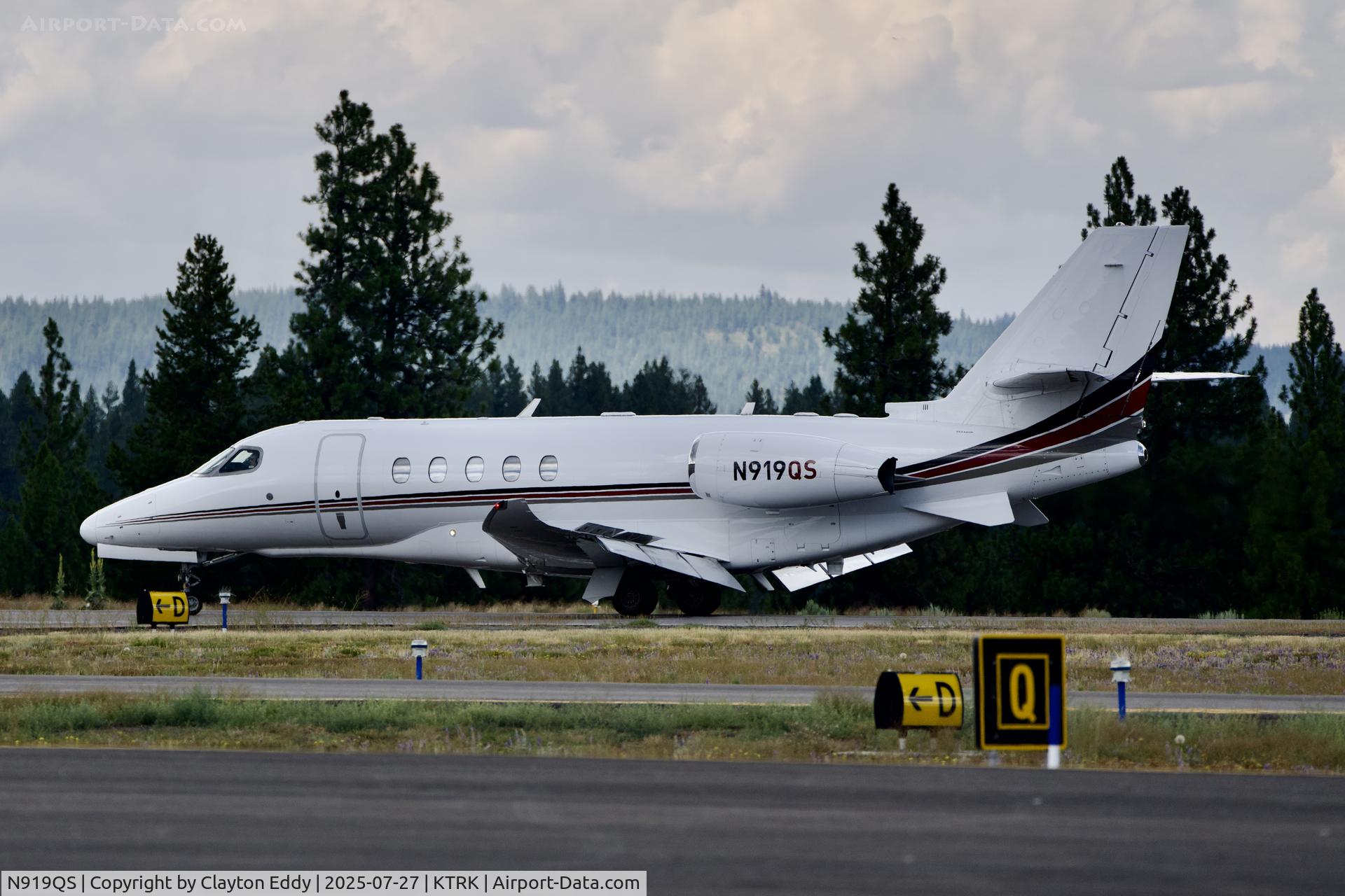N919QS, 2003 Cessna 750 Citation X C/N 750-0224, Truckee Tahoe airport in California 2025