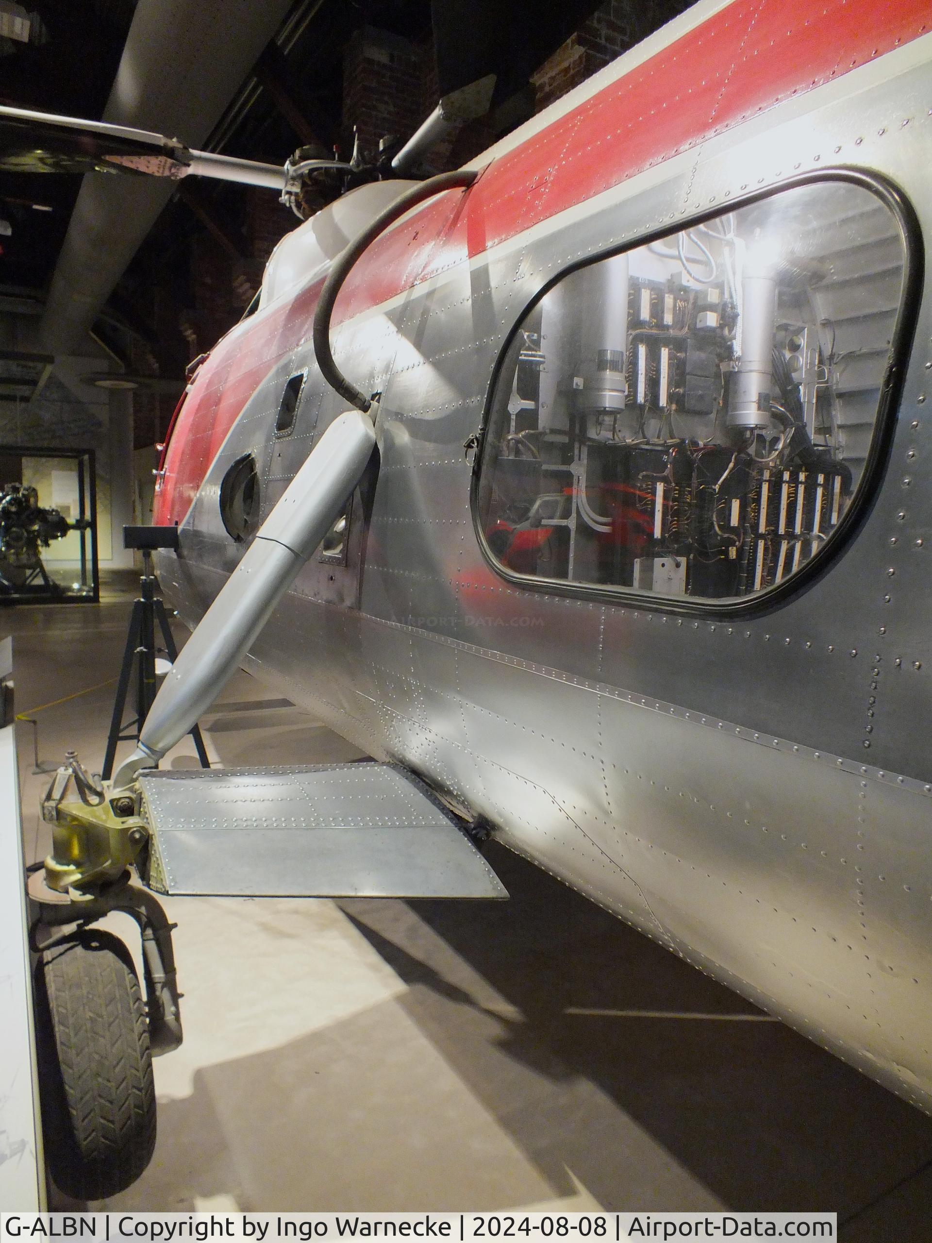 G-ALBN, Bristol 173 Mk.1 C/N 12871, Bristol 173 first prototype at Aerospace Bristol