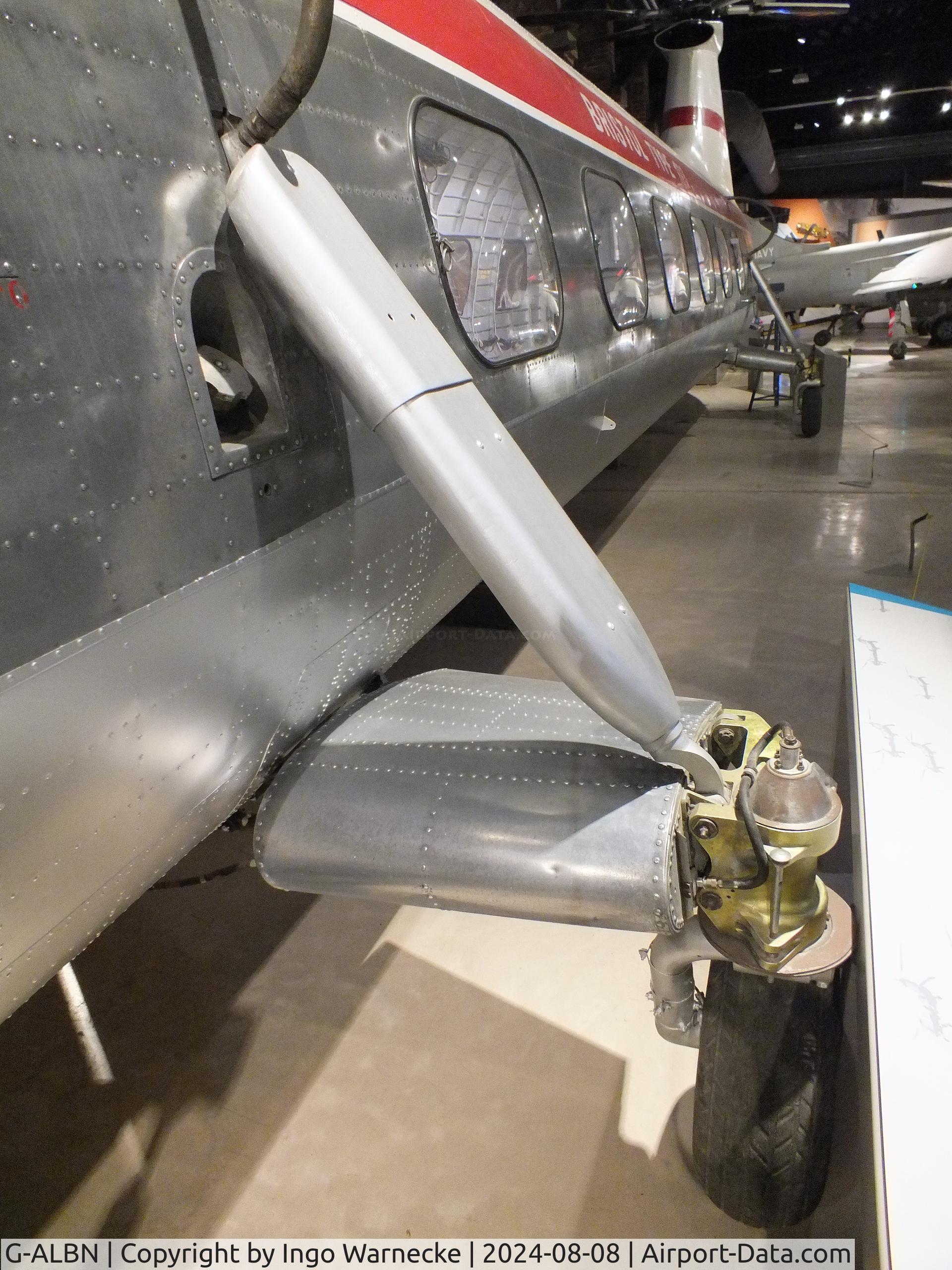 G-ALBN, Bristol 173 Mk.1 C/N 12871, Bristol 173 first prototype at Aerospace Bristol