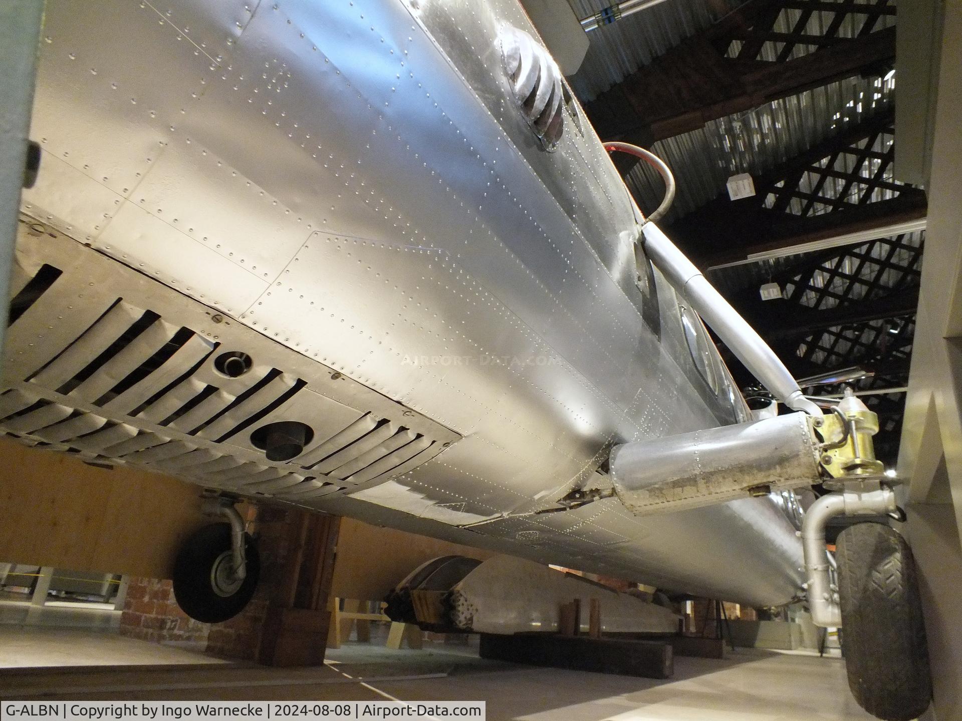G-ALBN, Bristol 173 Mk.1 C/N 12871, Bristol 173 first prototype at Aerospace Bristol