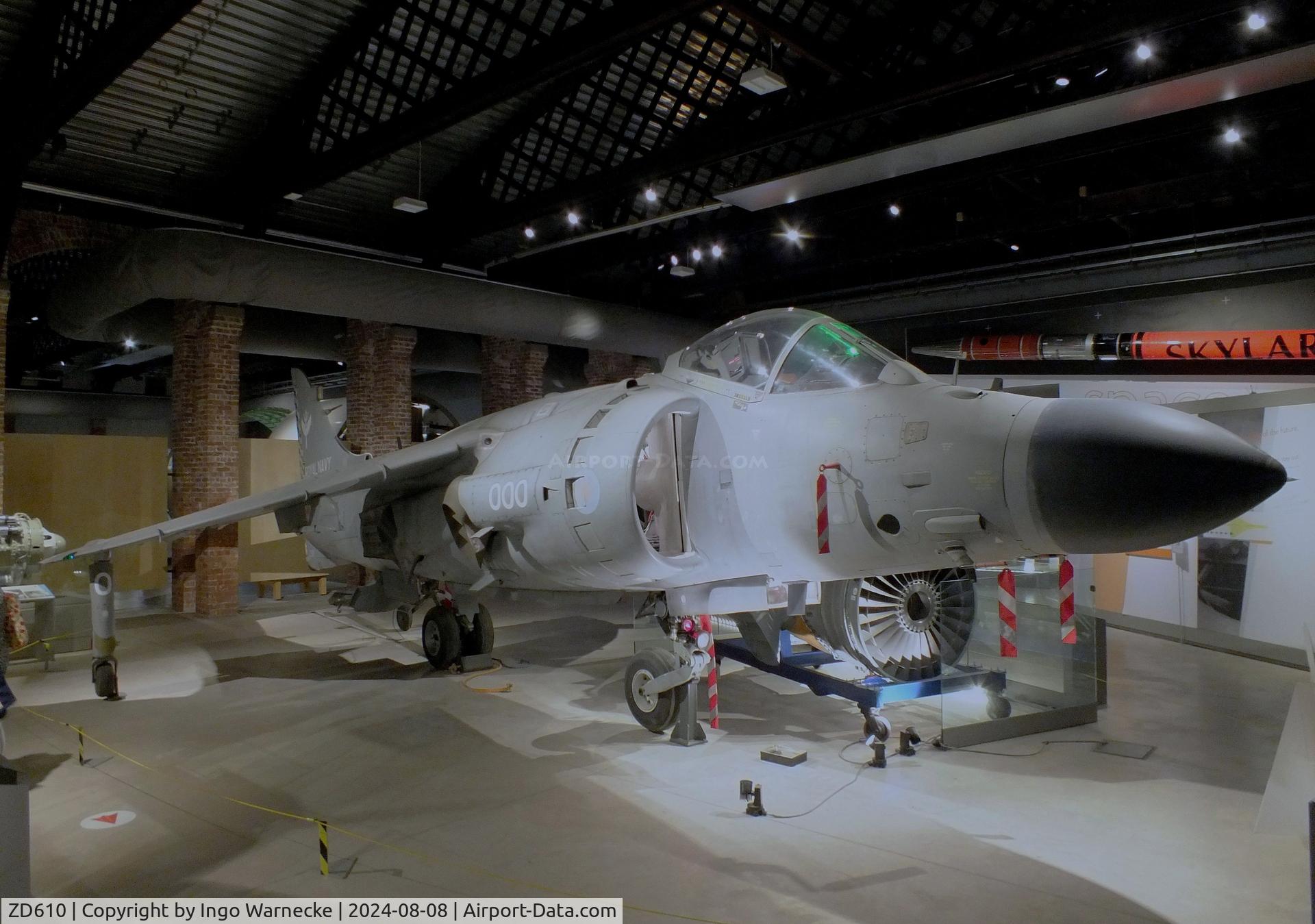 ZD610, 1985 British Aerospace Sea Harrier F/A.2 C/N 1H-912049/B43/P27, BAe Sea Harrier FA.2 at Aerospace Bristol