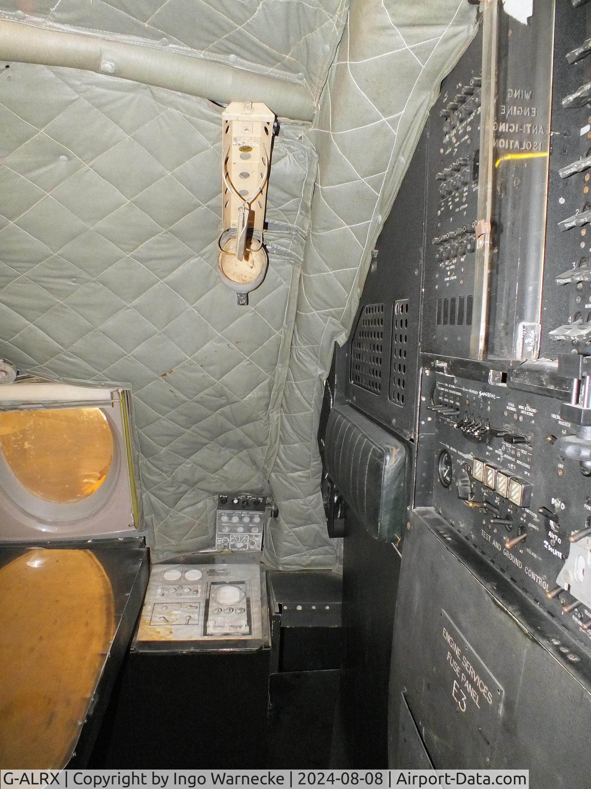 G-ALRX, Bristol 175 Britannia 101 C/N 12874, Bristol Britannia 101 (nose section only) at Aerospace Bristol #c