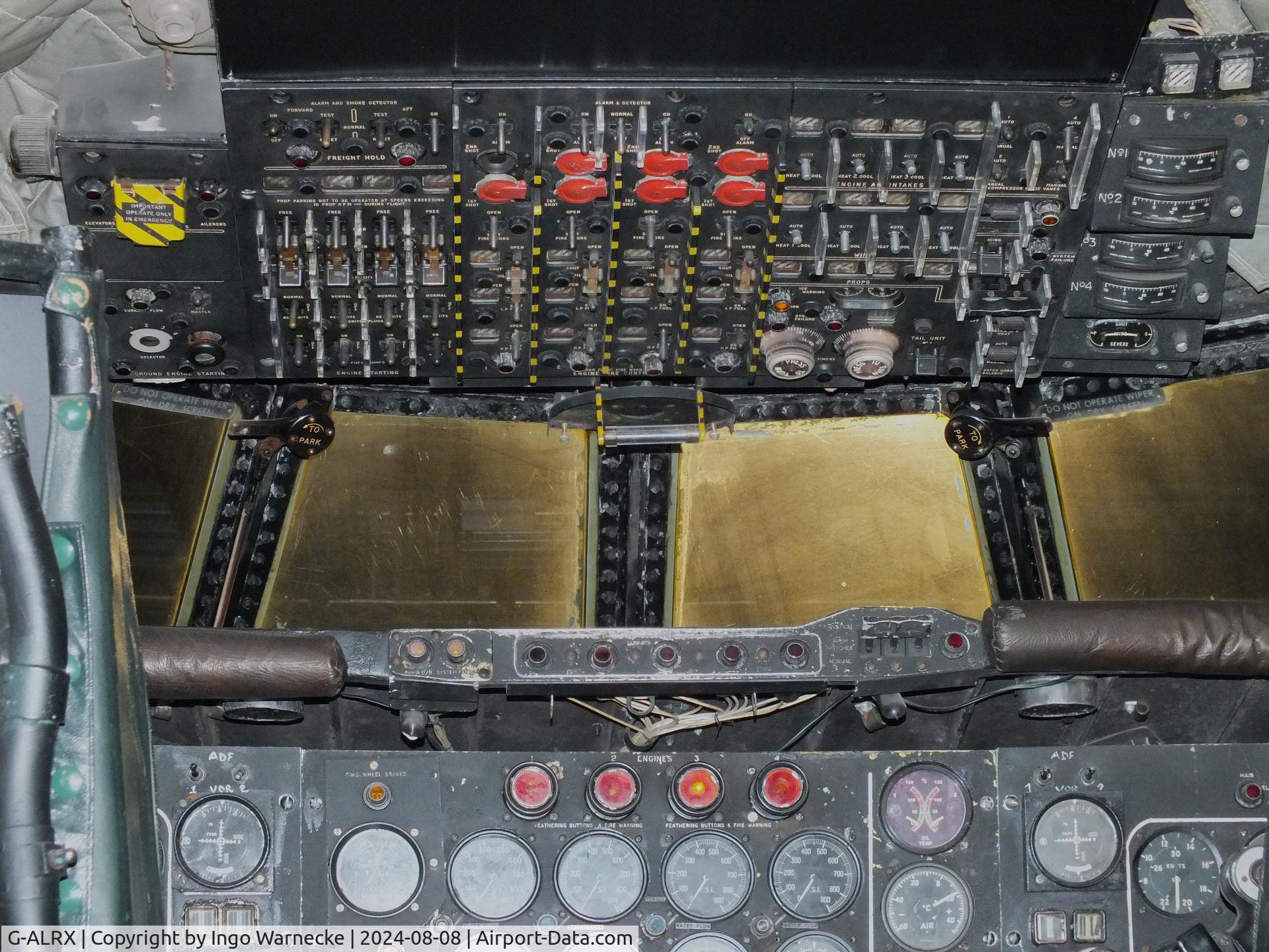 G-ALRX, Bristol 175 Britannia 101 C/N 12874, Bristol Britannia 101 (nose section only) at Aerospace Bristol #c
