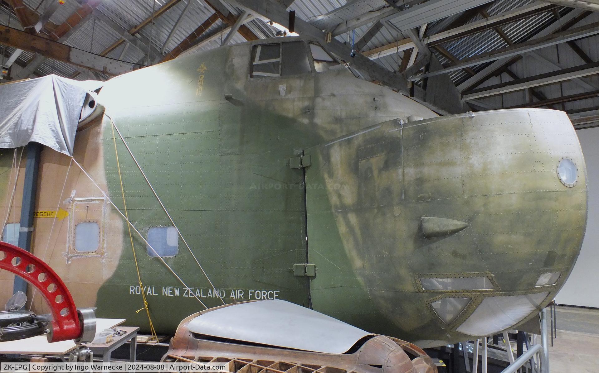 ZK-EPG, Bristol 170 Freighter Mk.31M C/N 13135, Bristol 170 Freighter Mk31M undergoing restoration at Aerospace Bristol