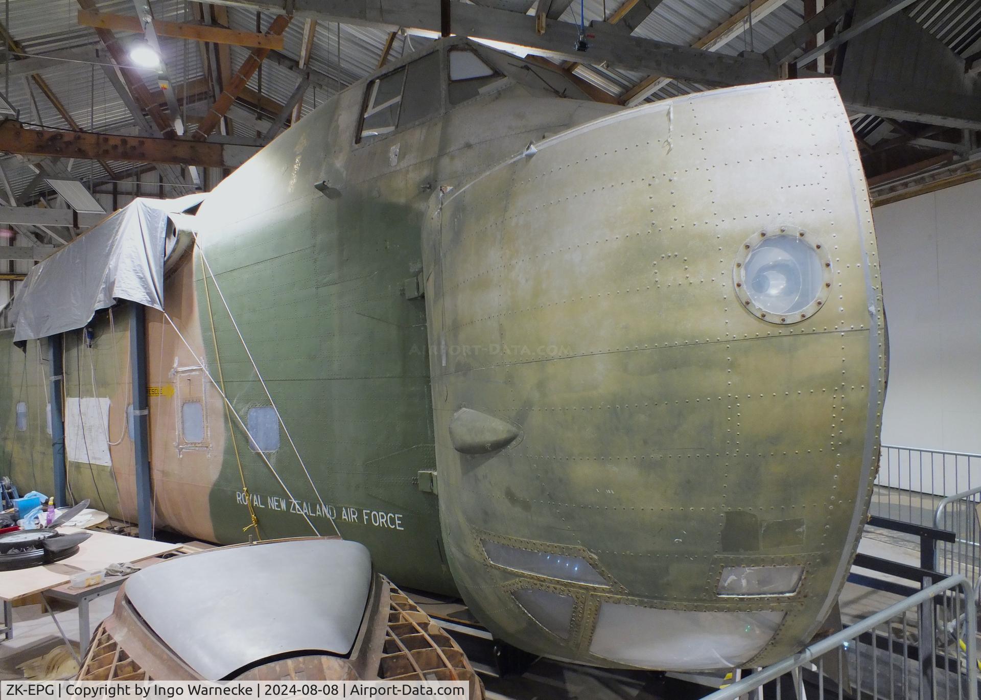 ZK-EPG, Bristol 170 Freighter Mk.31M C/N 13135, Bristol 170 Freighter Mk31M undergoing restoration at Aerospace Bristol