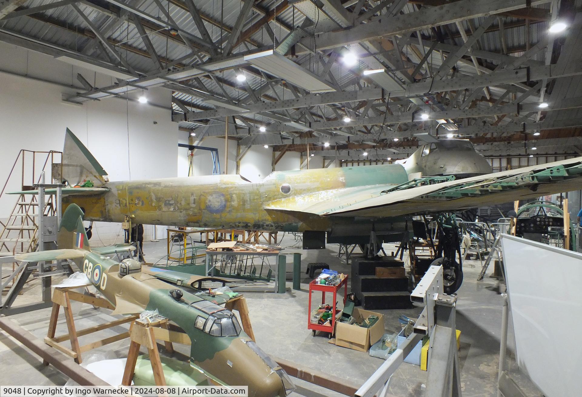 9048, Bristol 149 Bolingbroke Mk.IVT C/N not found_9048, Fairchild (Canada) Bolingbroke Mk IVT getting restored at Aerospace Bristol