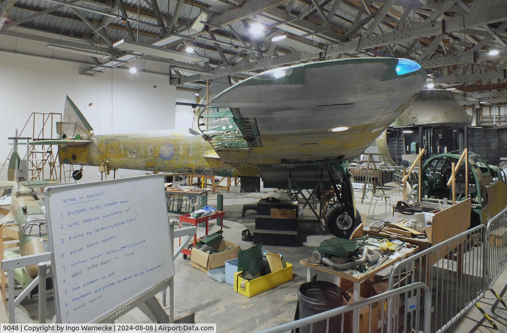 9048, Bristol 149 Bolingbroke Mk.IVT C/N not found_9048, Fairchild (Canada) Bolingbroke Mk IVT getting restored at Aerospace Bristol