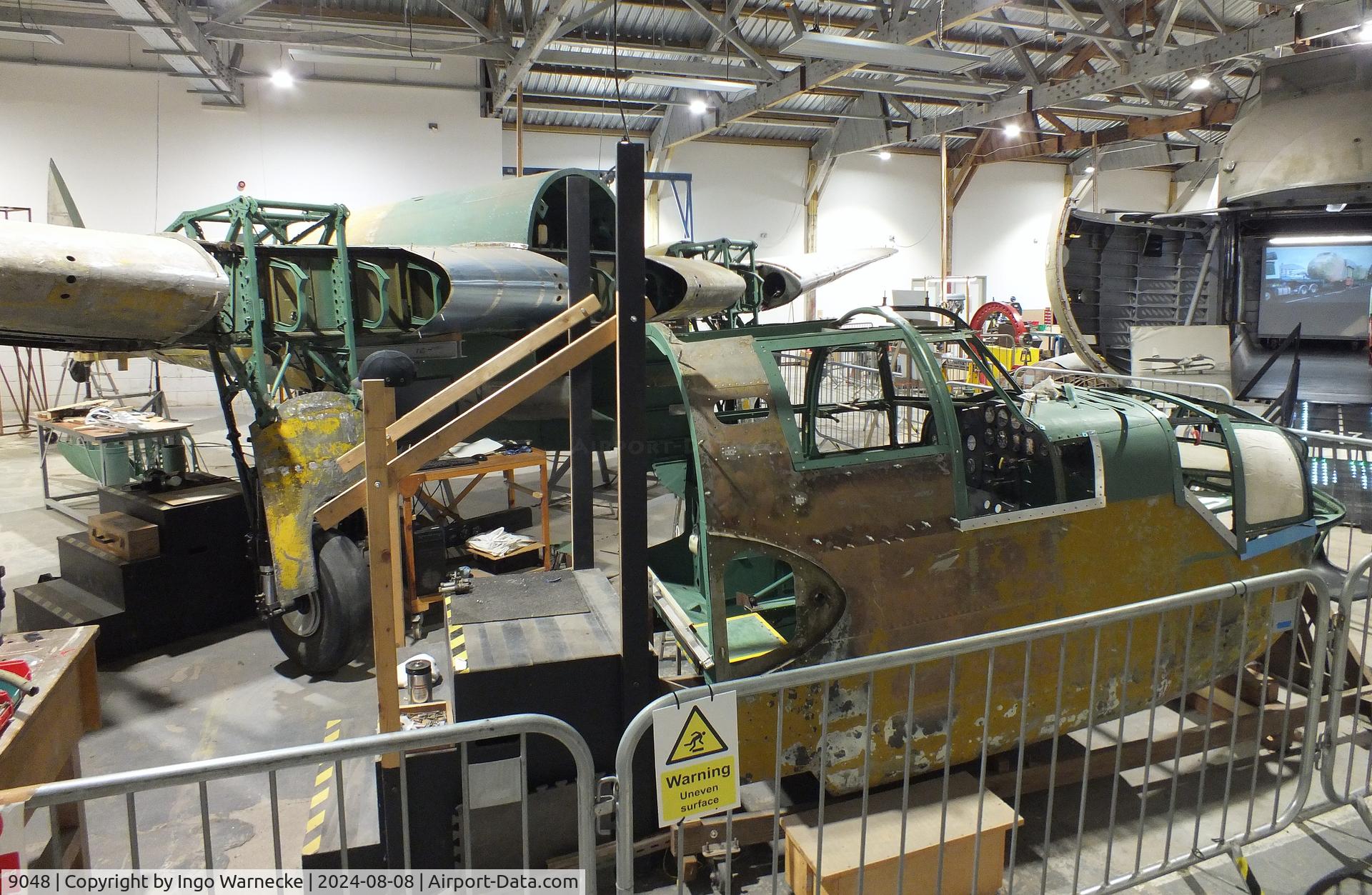 9048, Bristol 149 Bolingbroke Mk.IVT C/N not found_9048, Fairchild (Canada) Bolingbroke Mk IVT getting restored at Aerospace Bristol